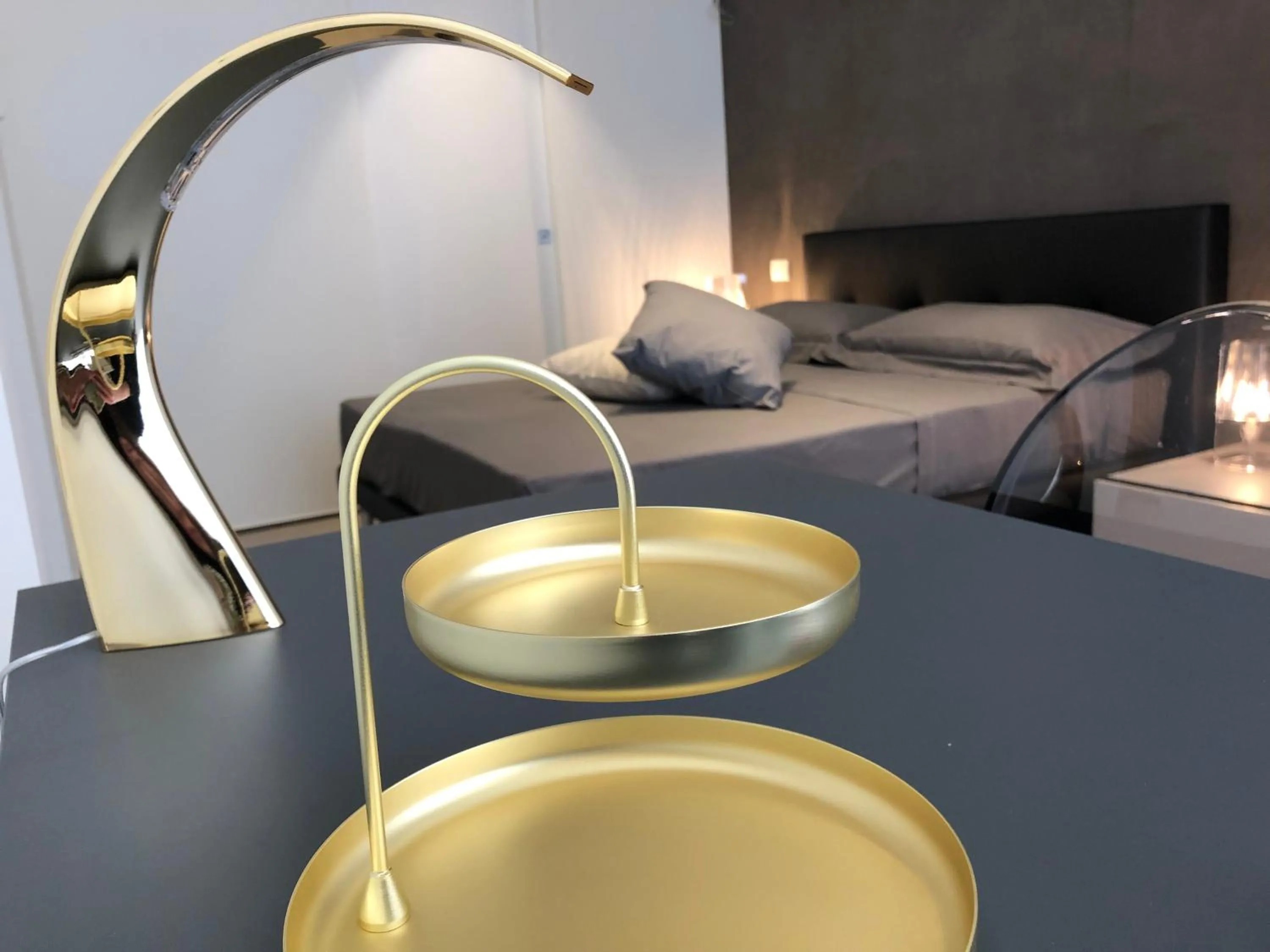 Bed in golden suites 50