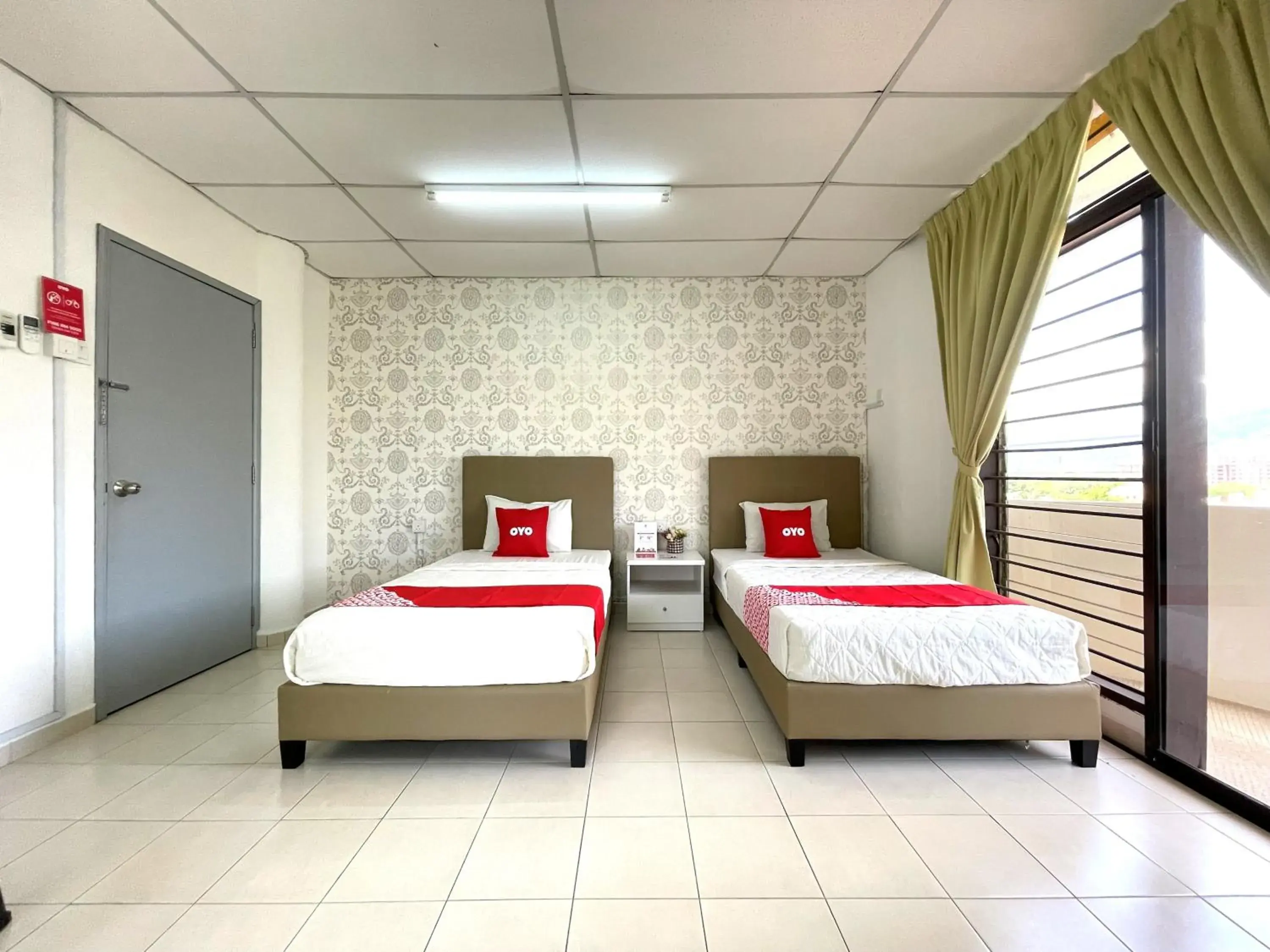 Twin Room with Private Bathroom in Hotel O Wg Guest House Twin Room with Private Bathroom in Hotel O Wg Guest House