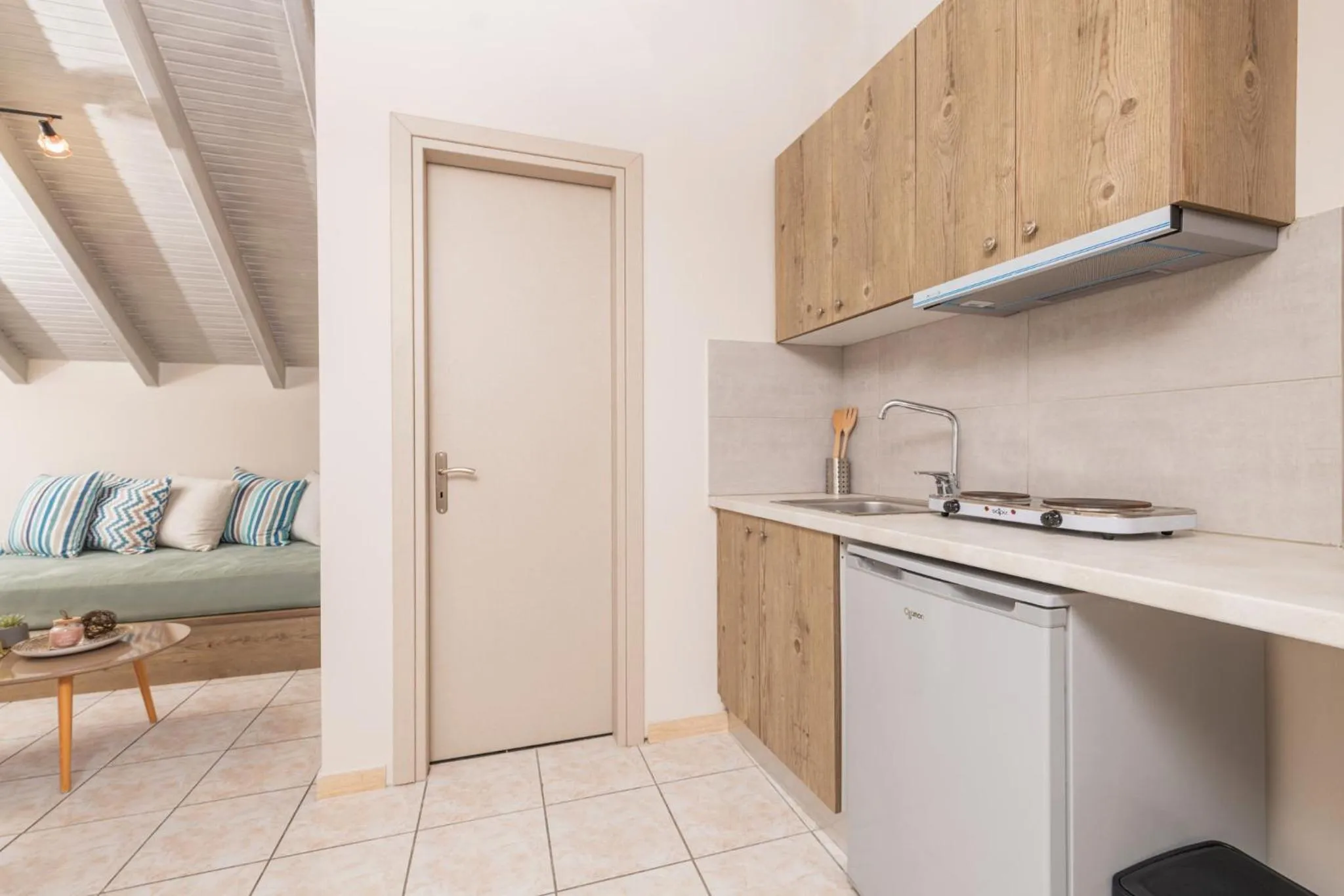 Kitchen or kitchenette in Koukos Loft Apartments
