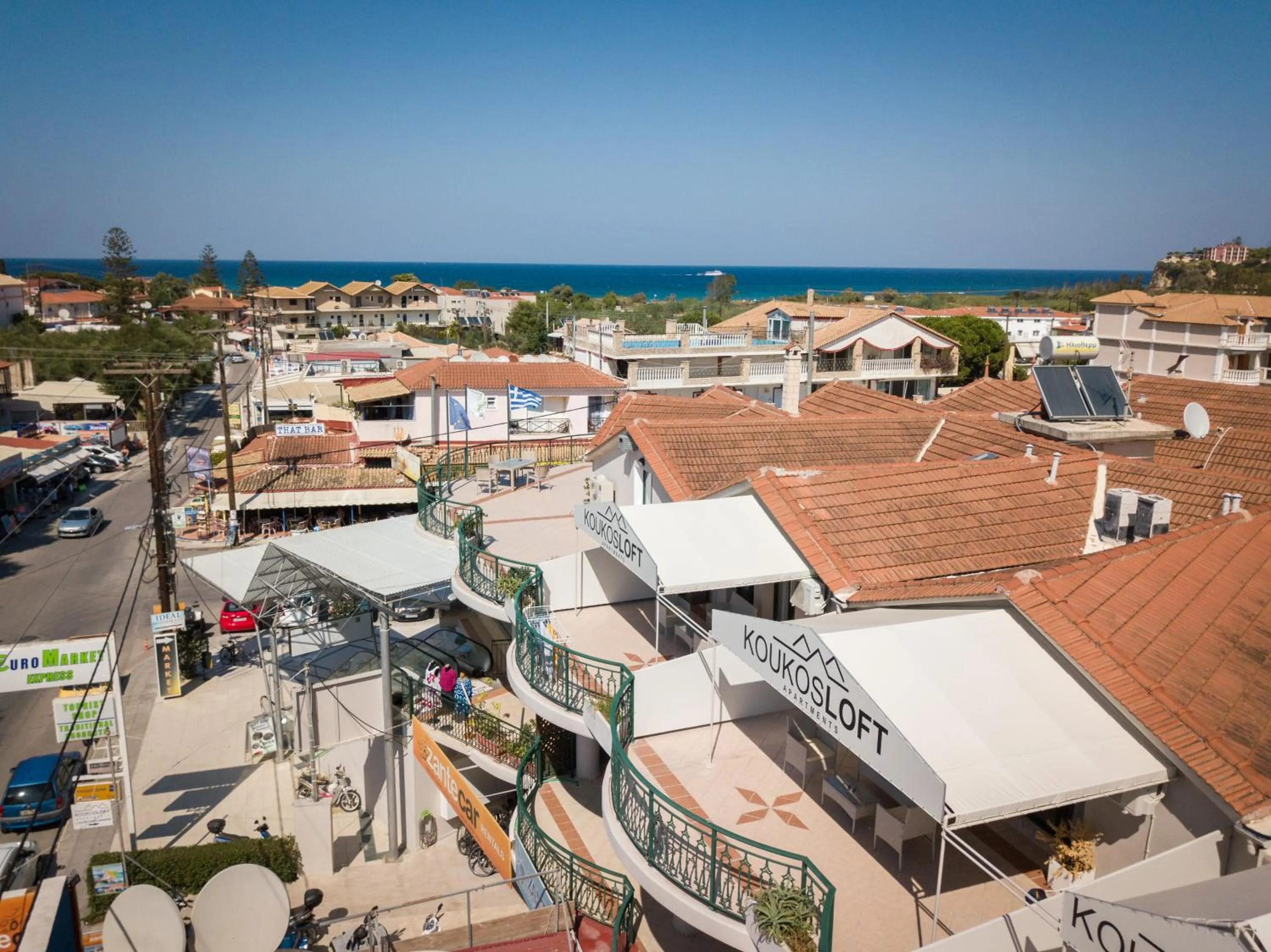 Property building in Koukos Loft Apartments