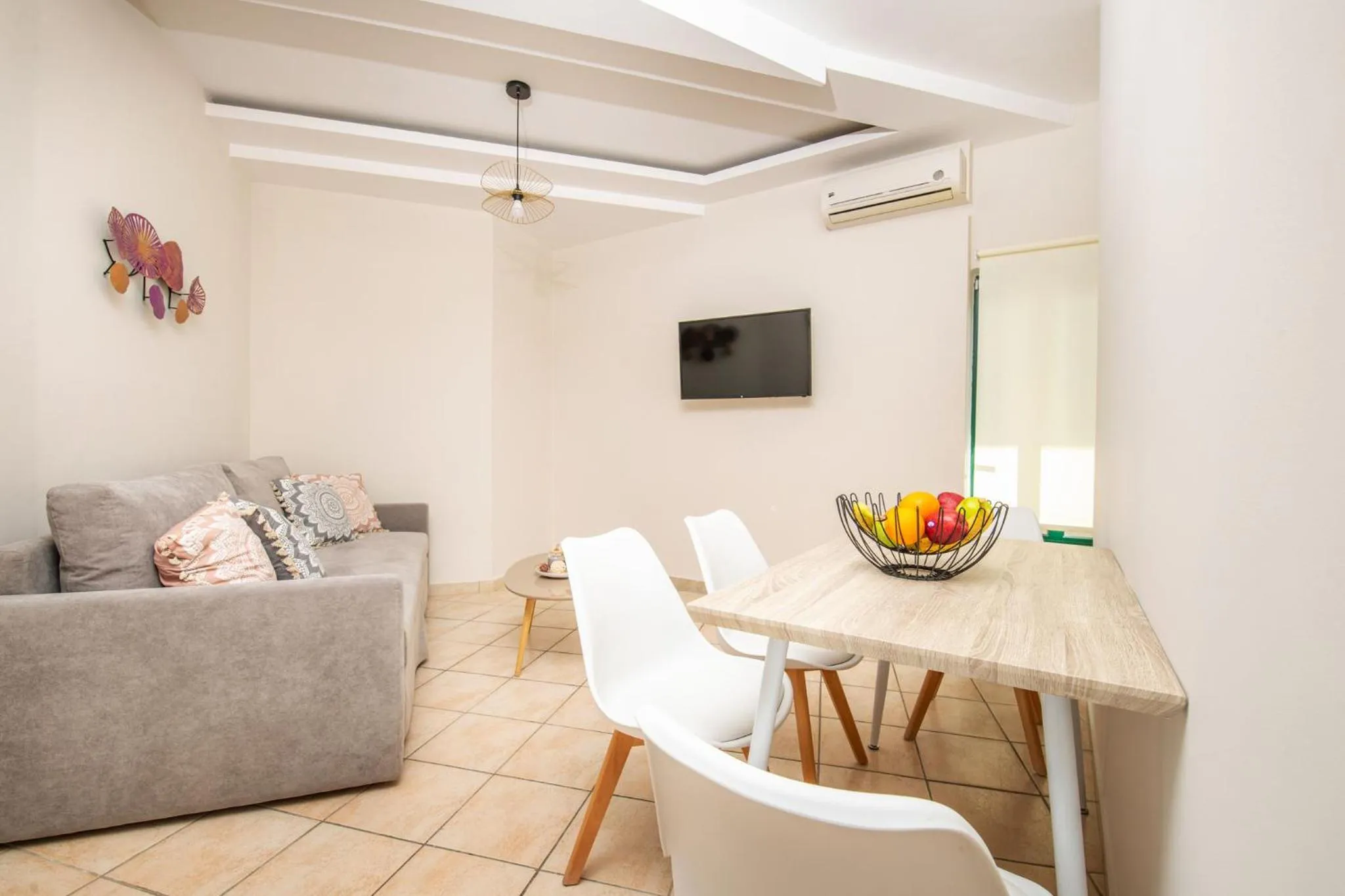 Living room in Koukos Loft Apartments