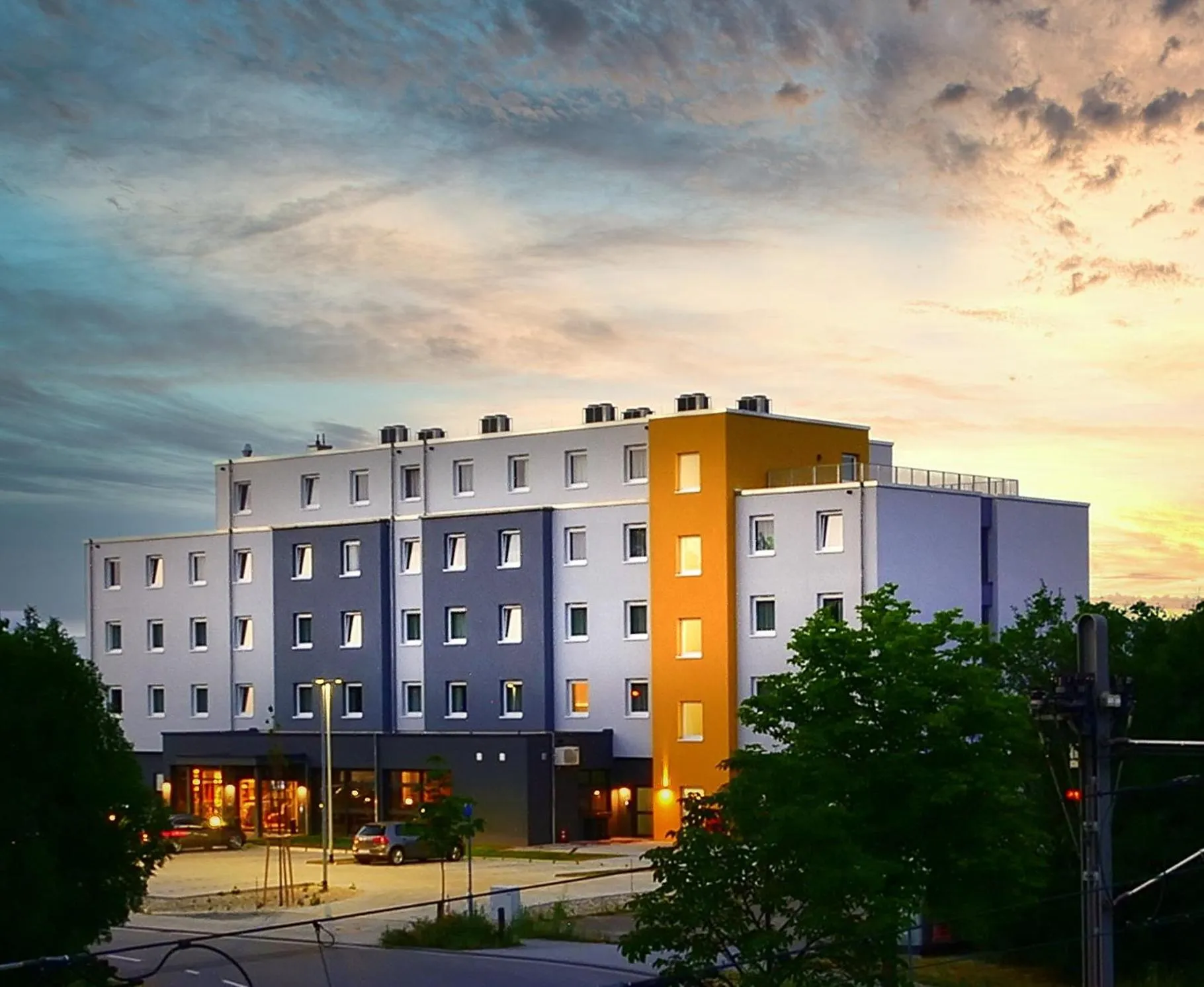 Property building in Best Western Hotel Viernheim Mannheim