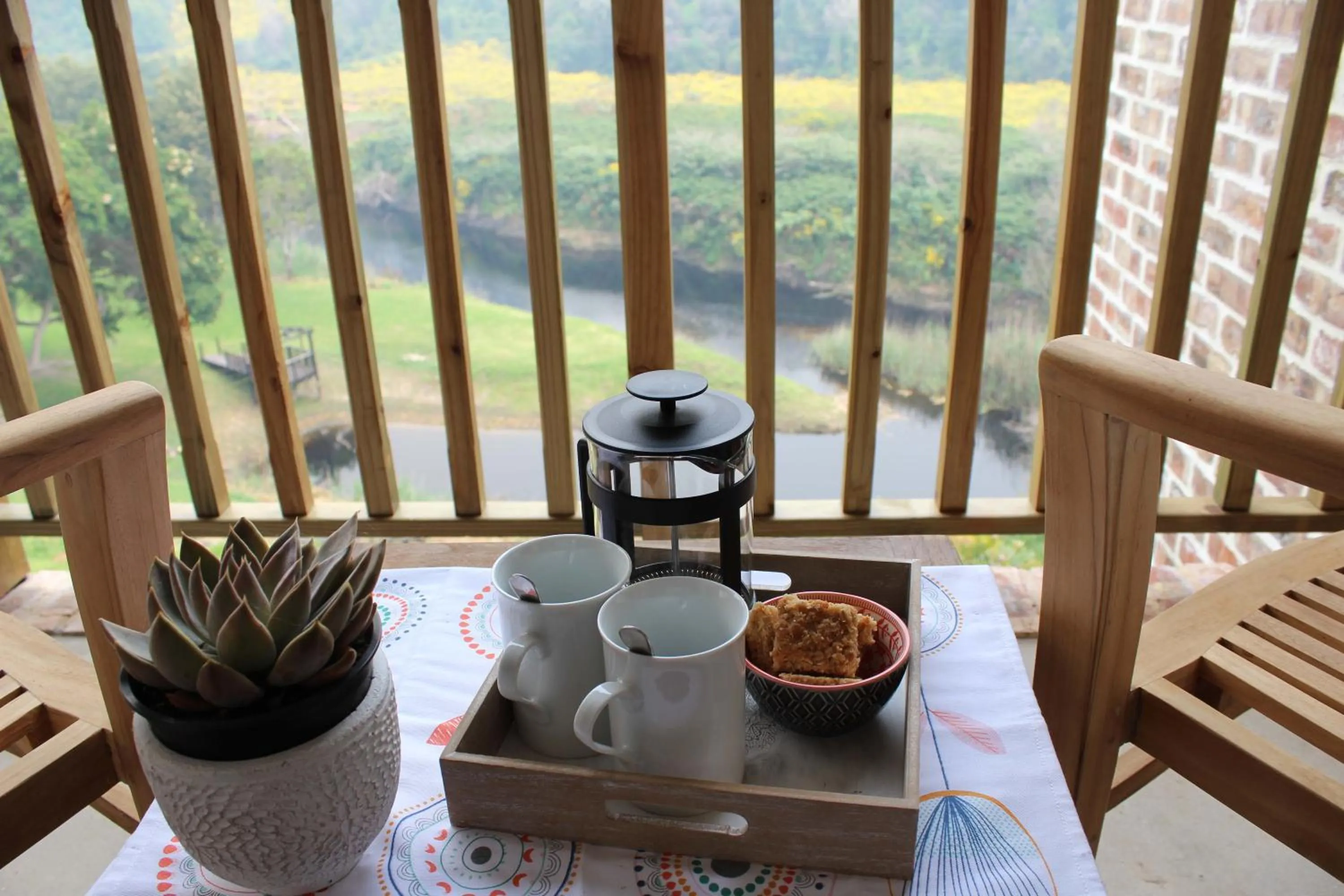 Balcony/Terrace in Blackwaters River Lodge, Knysna