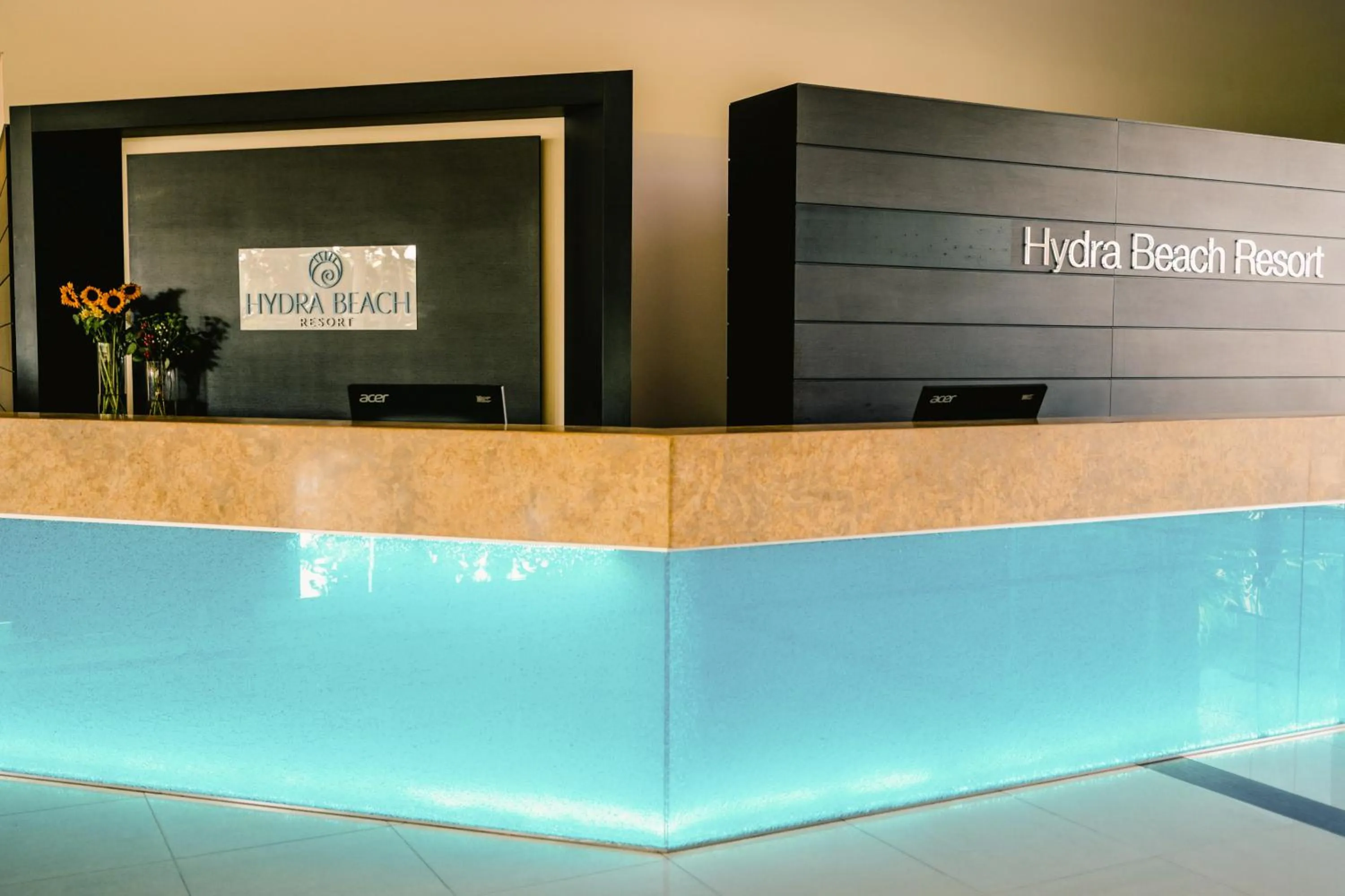 Lobby or reception in Hydra Beach Resort