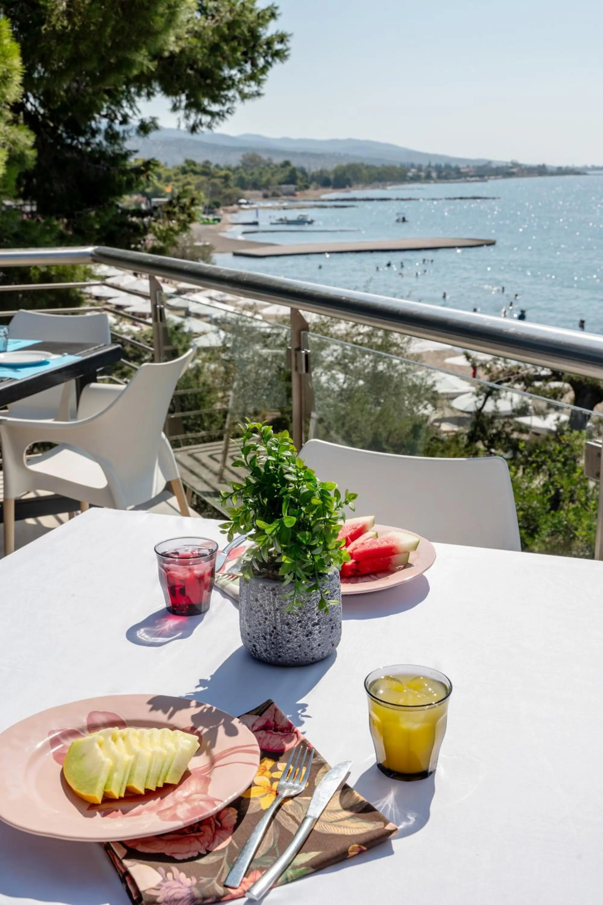 Natural landscape in Hydra Beach Resort