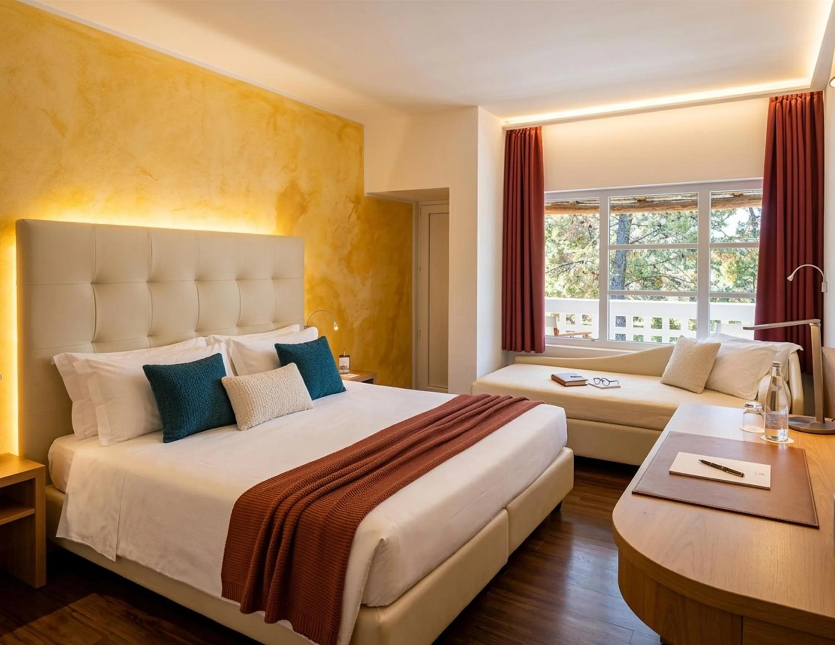 Photo of the whole room, Bed in Hydra Beach Resort
