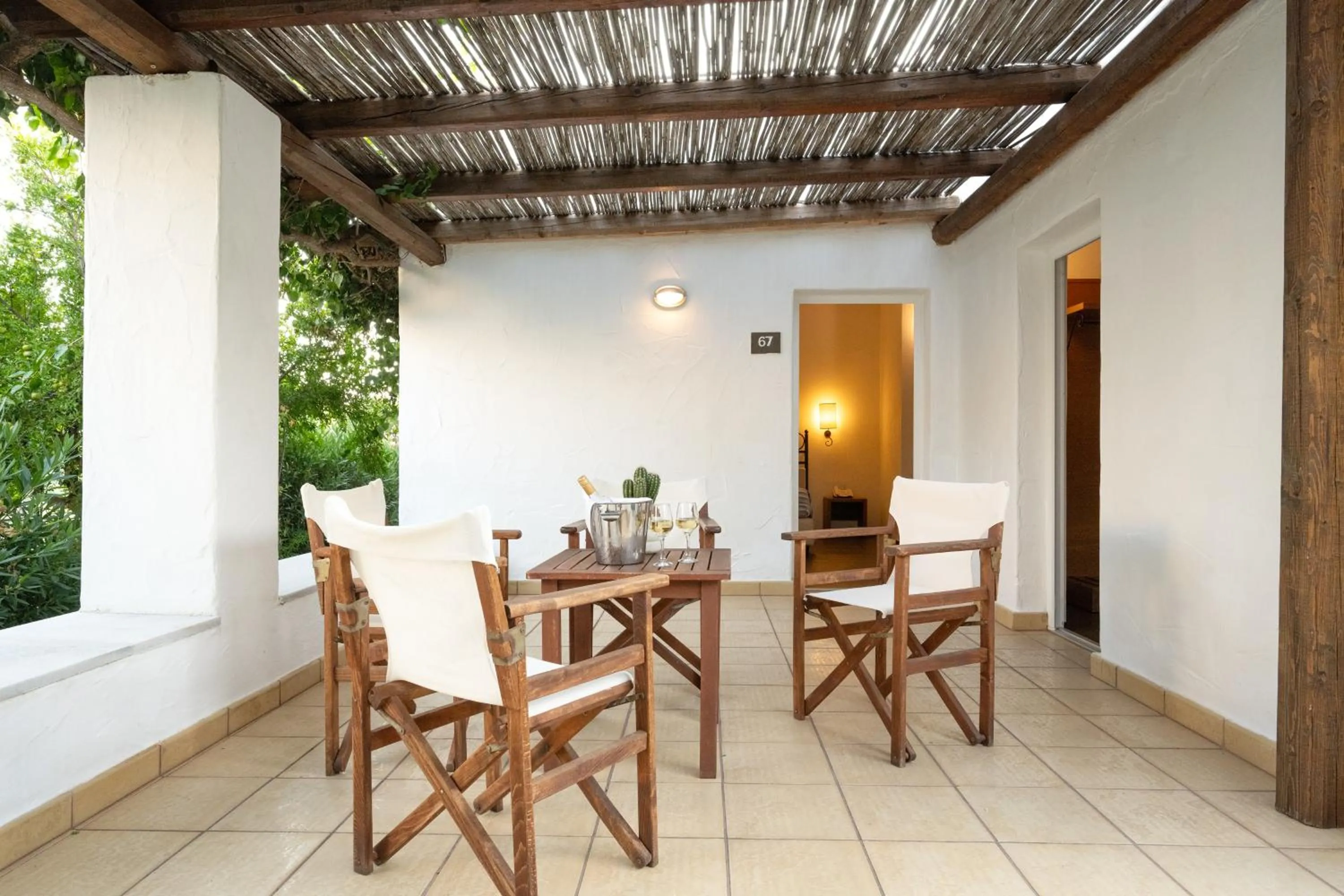 Balcony/Terrace in Hydra Beach Resort