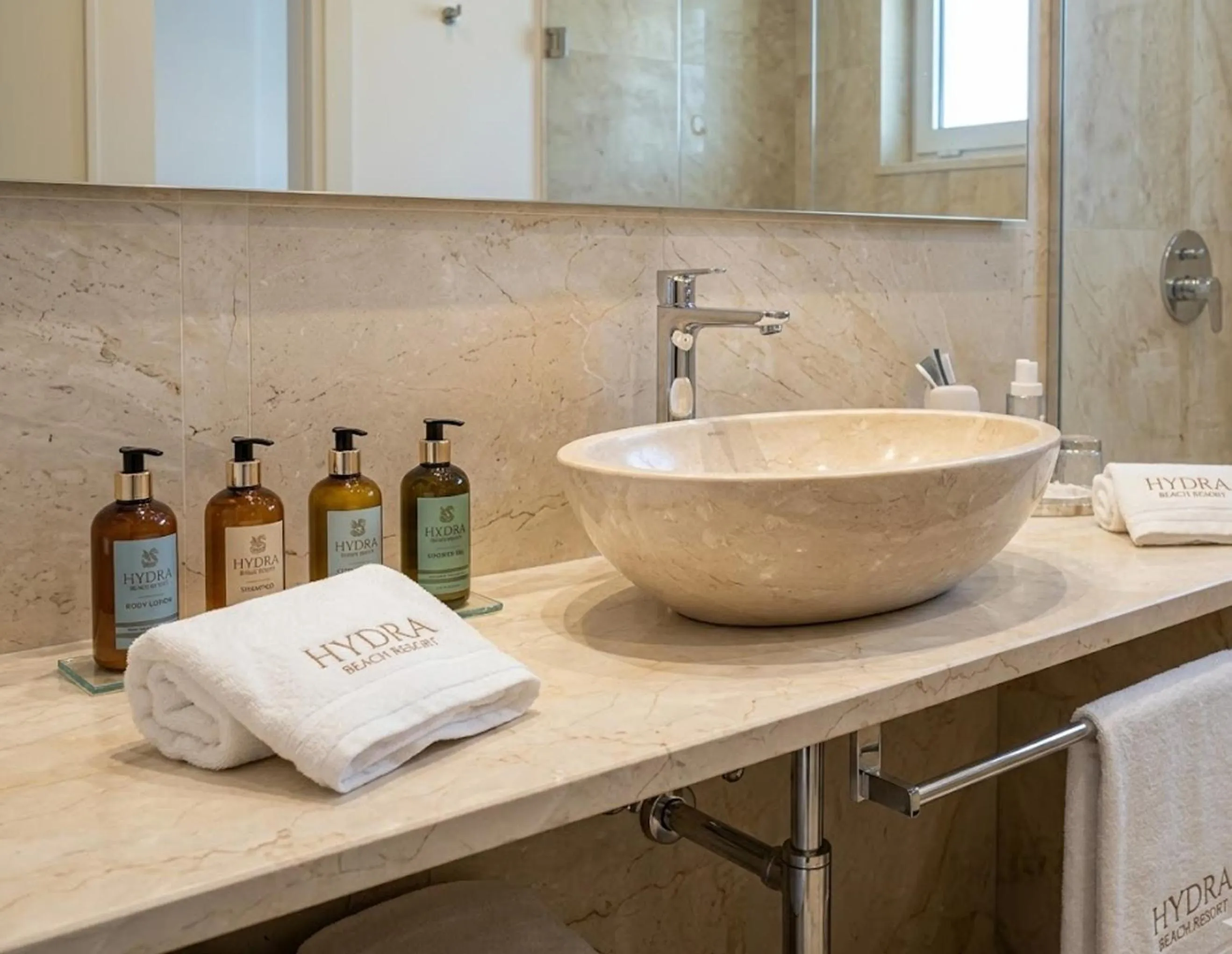 Bathroom in Hydra Beach Resort