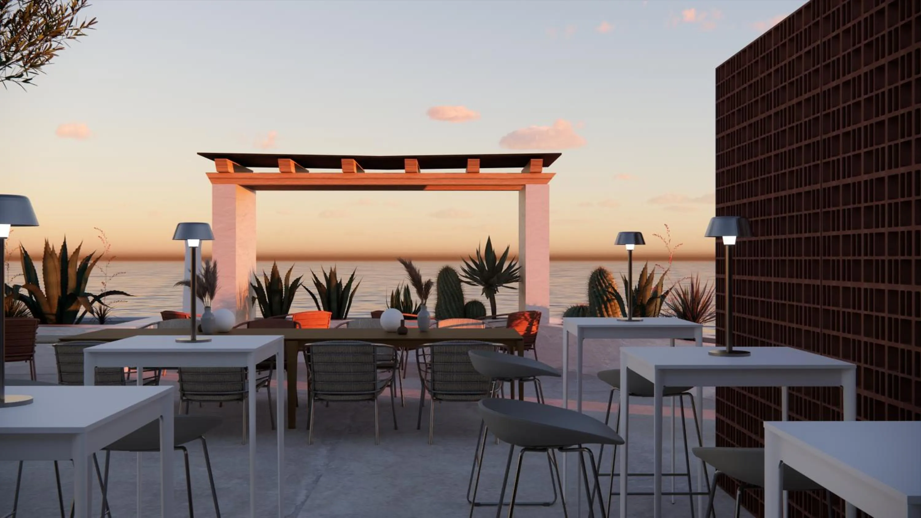 Restaurant/places to eat in Hydra Beach Resort