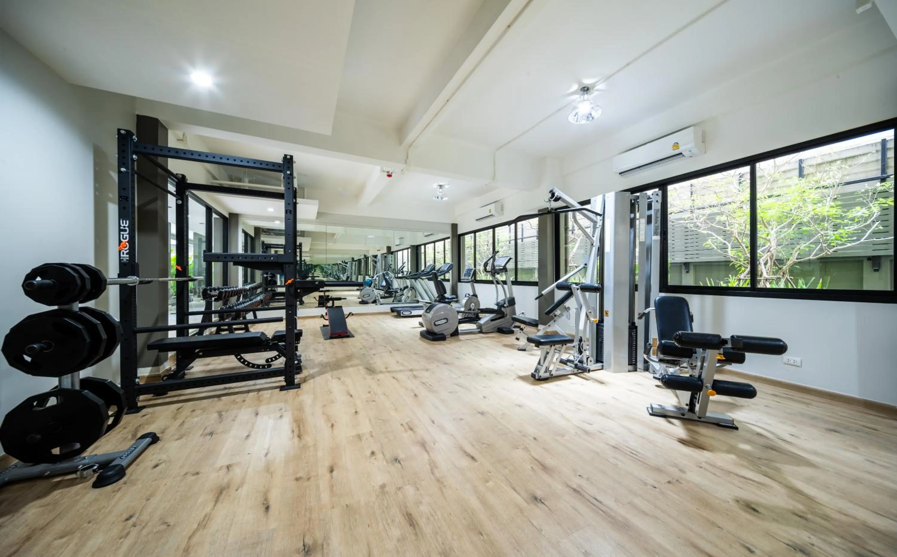 Fitness centre/facilities in College Haus Rangnam
