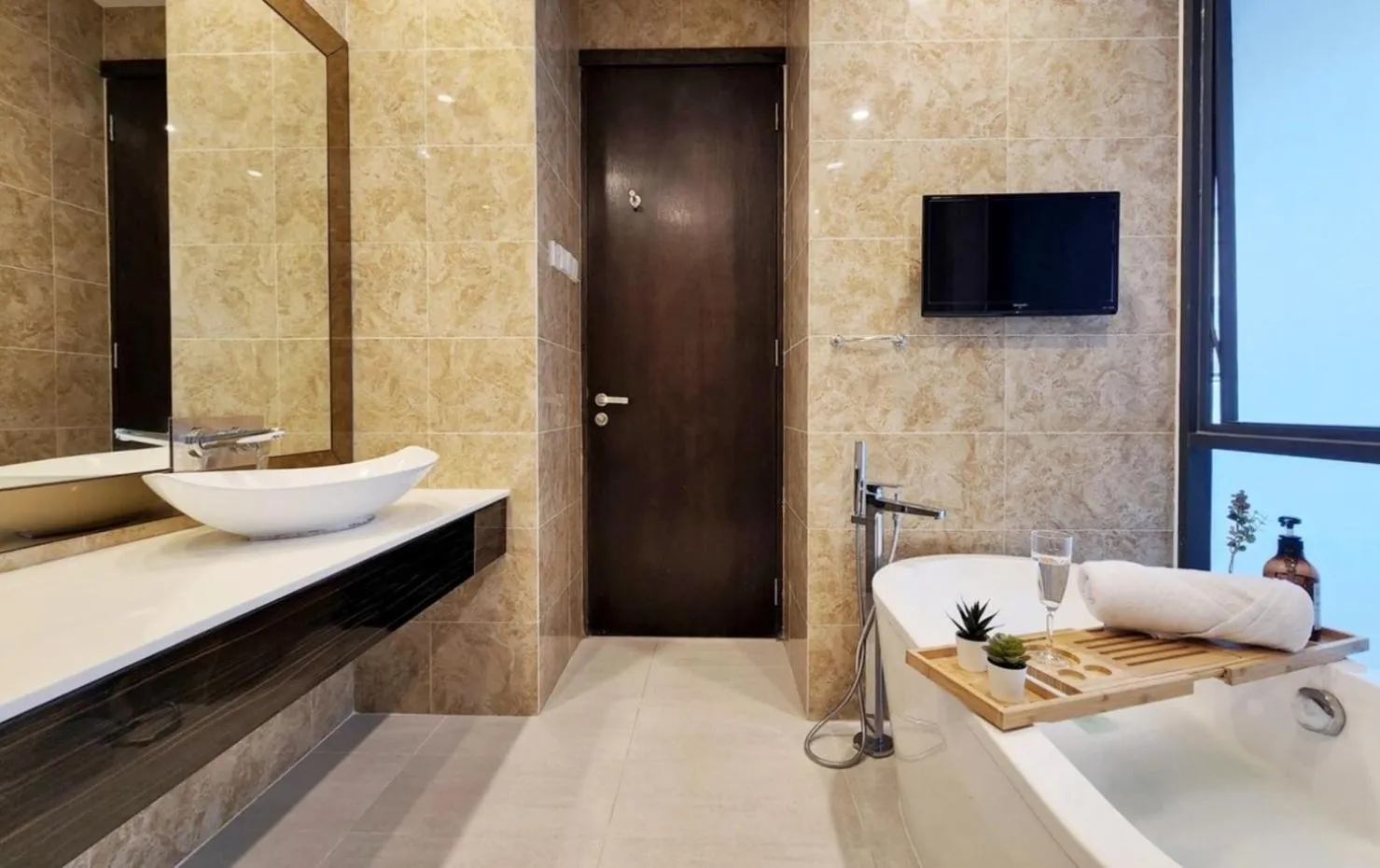 Bathroom in Dorsett Residences Bukit Bintang