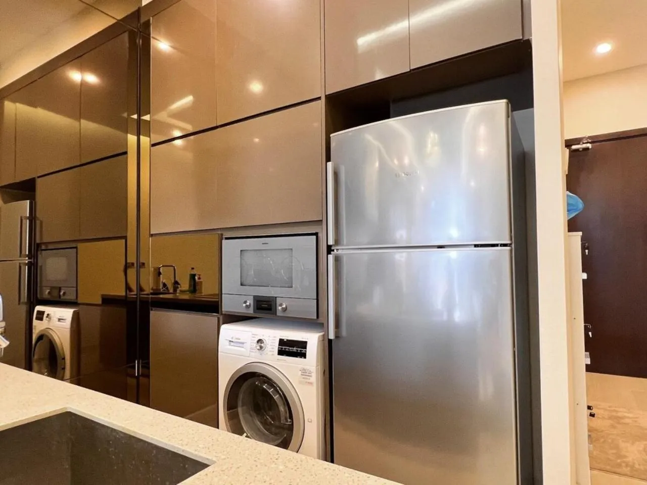Kitchen or kitchenette in Dorsett Residences Bukit Bintang