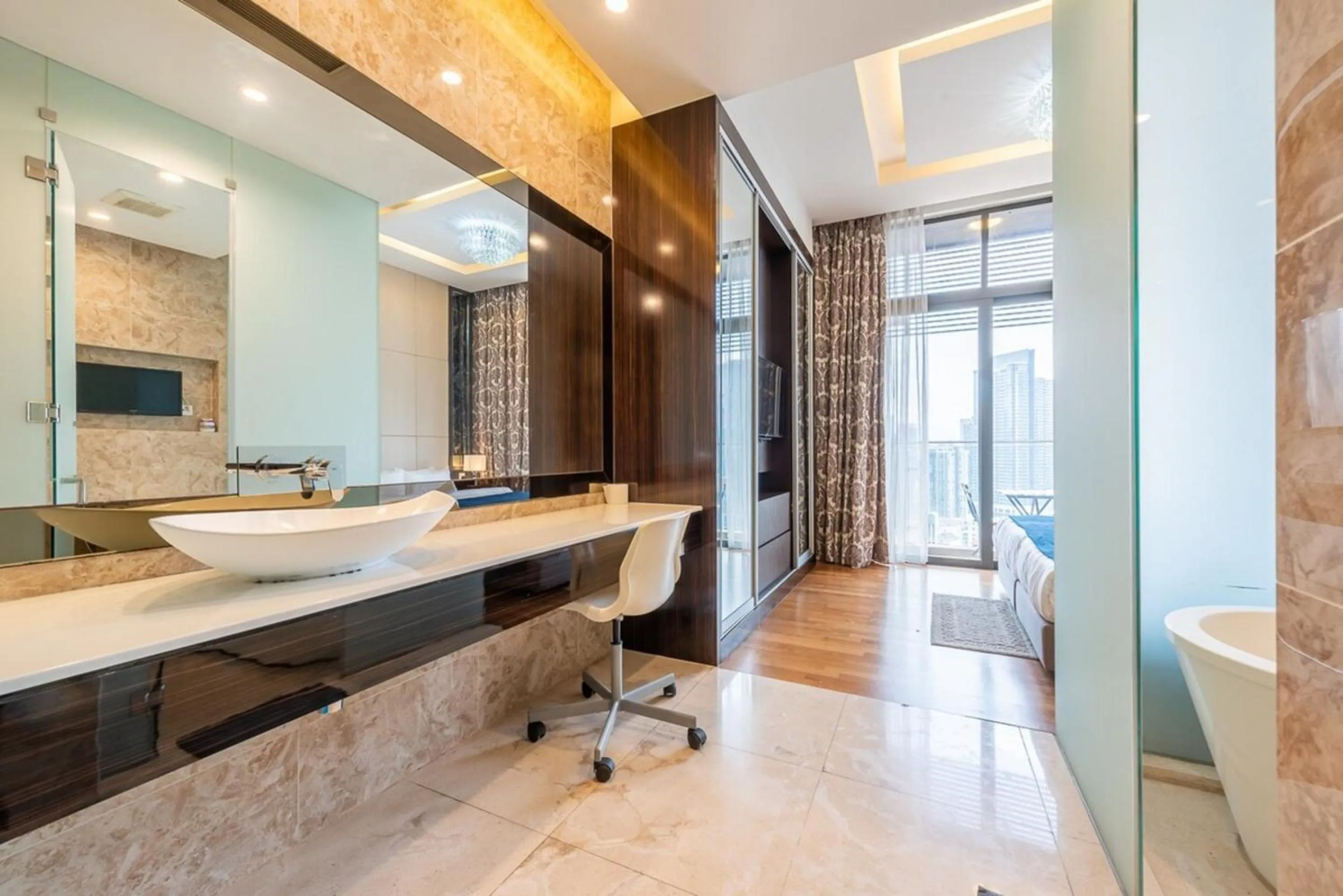 Bathroom in Dorsett Residences Bukit Bintang