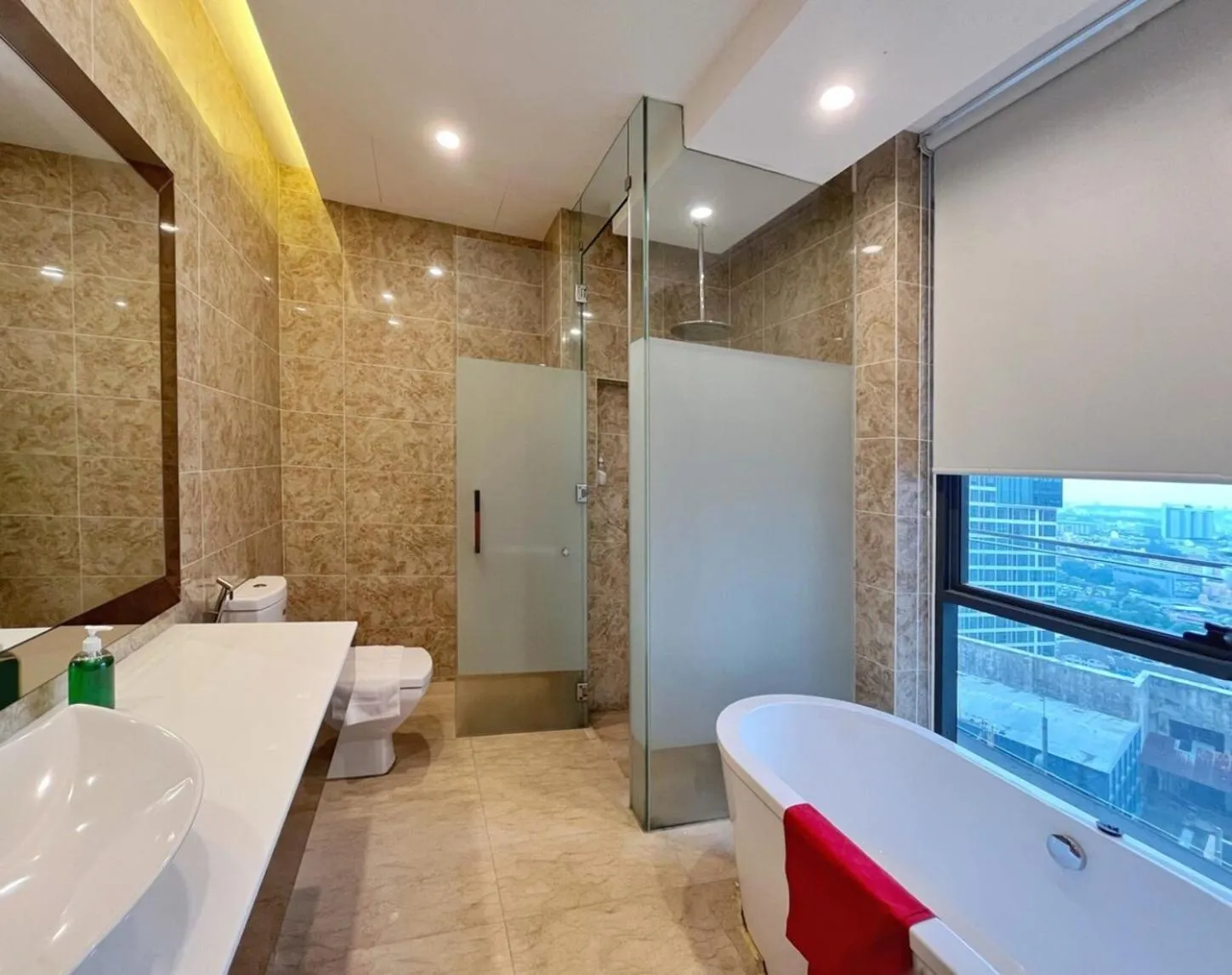 Shower in Dorsett Residences Bukit Bintang