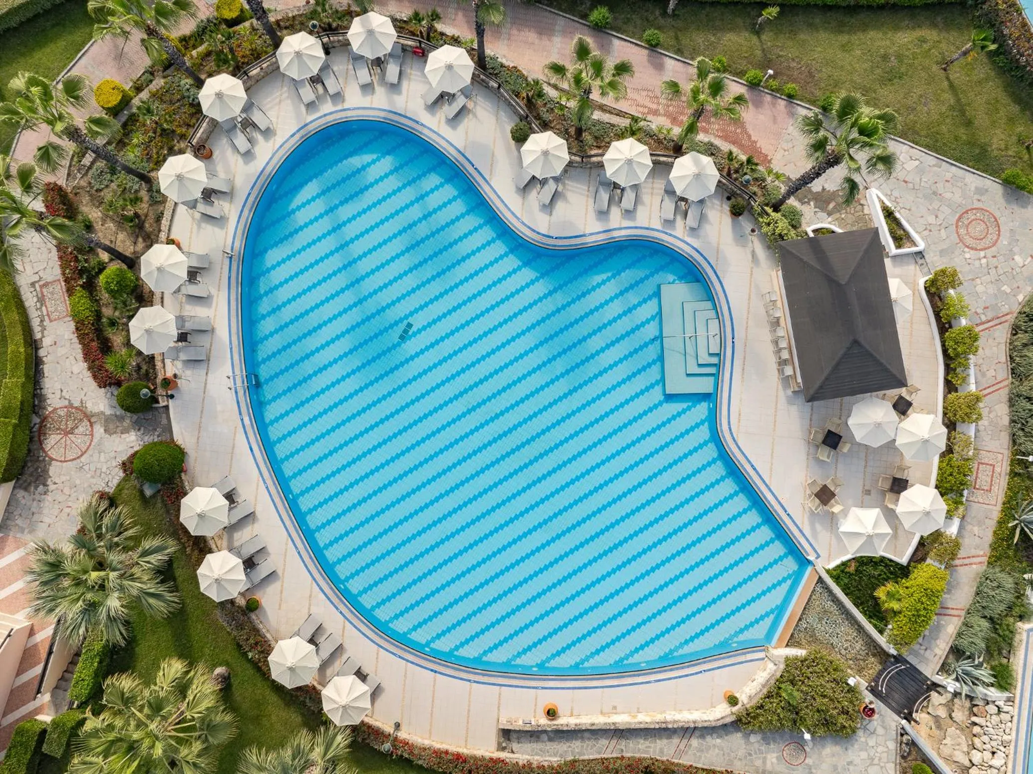 Bird's eye view in Aegean Melathron Thalasso Spa Hotel