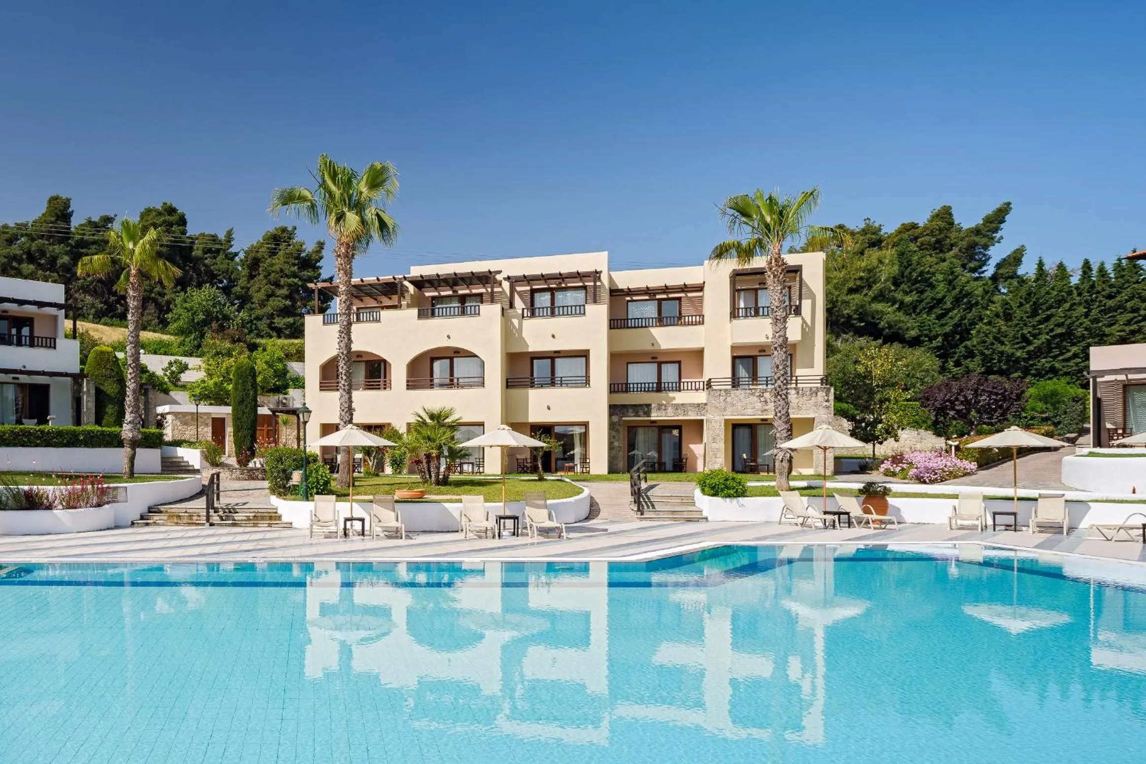 Swimming pool in Aegean Melathron Thalasso Spa Hotel