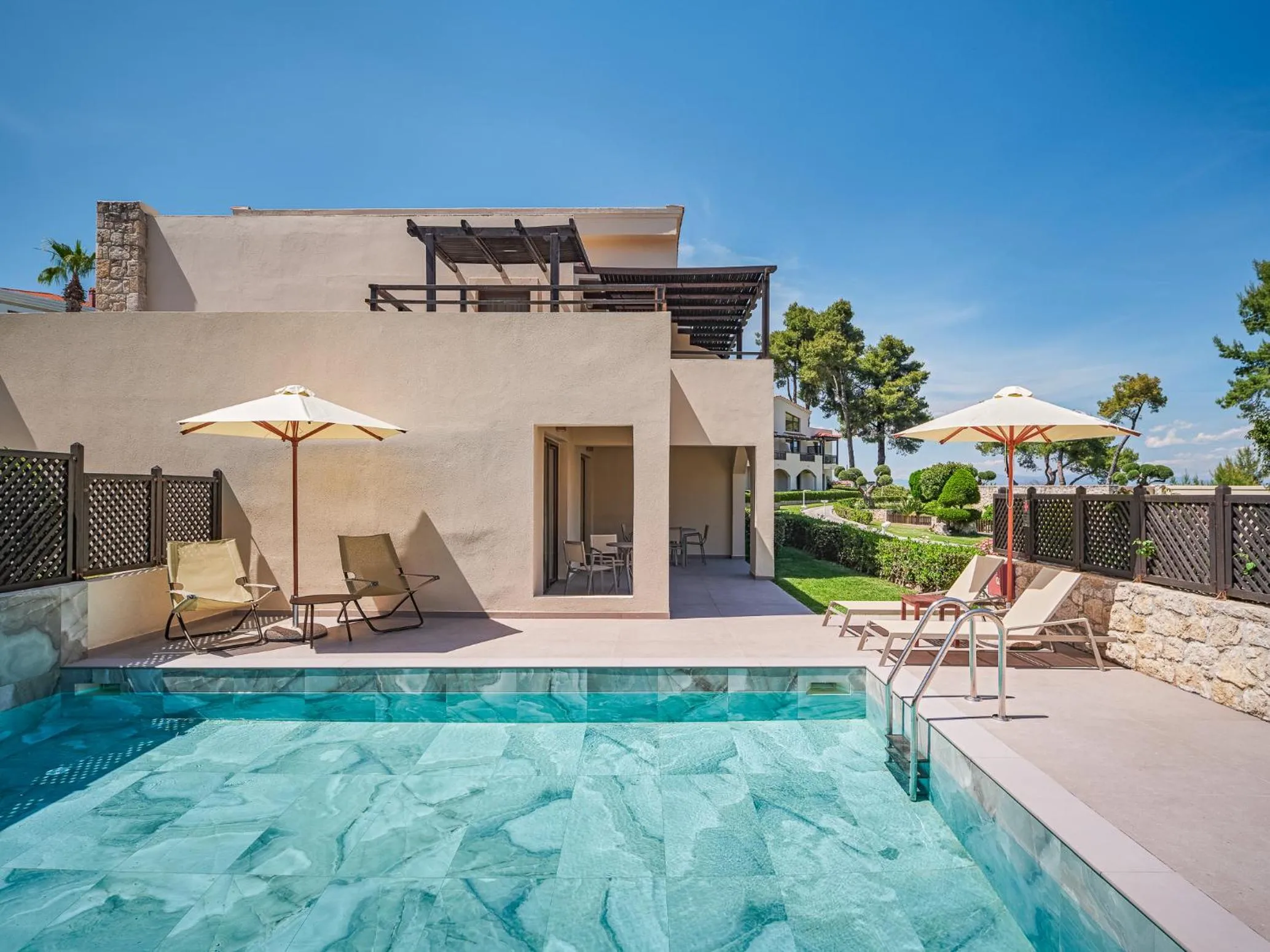 Swimming pool in Aegean Melathron Thalasso Spa Hotel