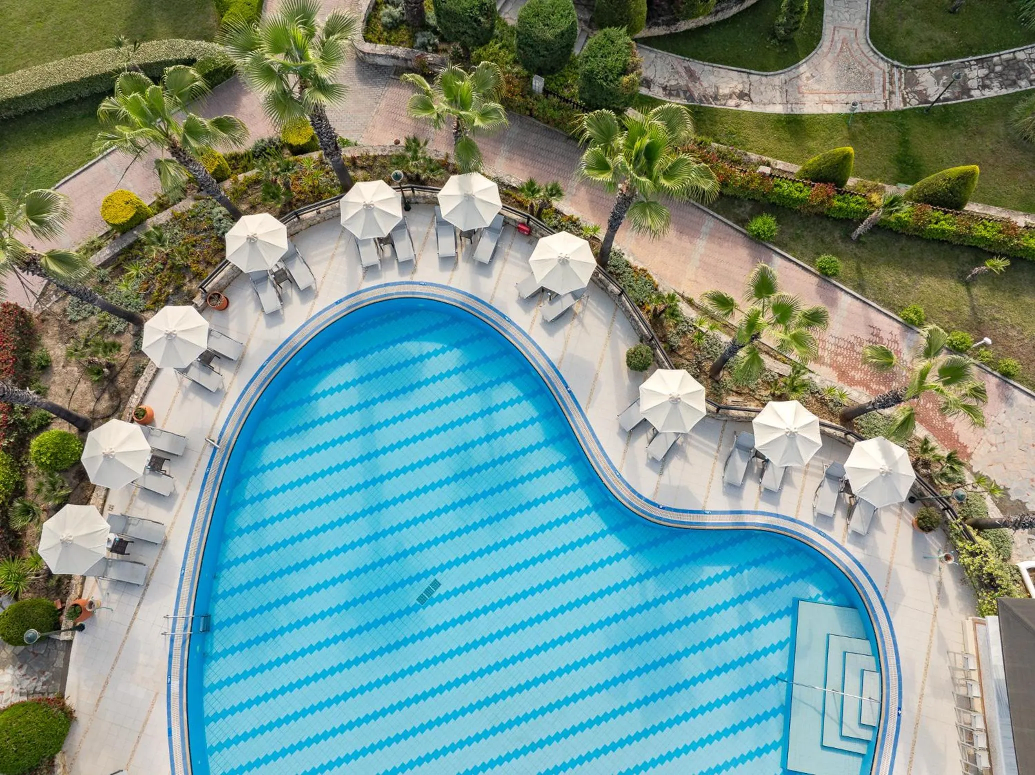 Bird's eye view in Aegean Melathron Thalasso Spa Hotel