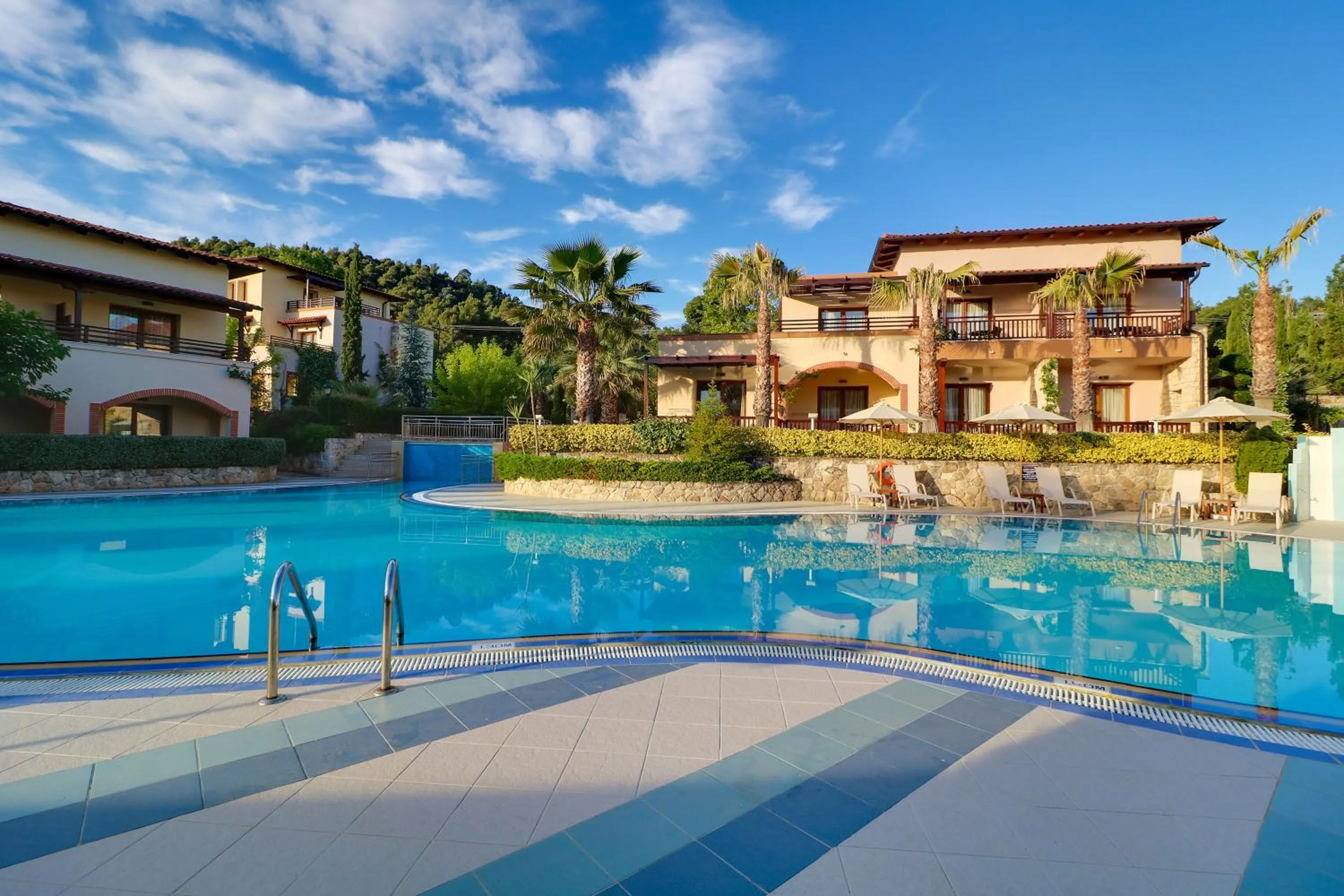 Swimming pool in Aegean Melathron Thalasso Spa Hotel