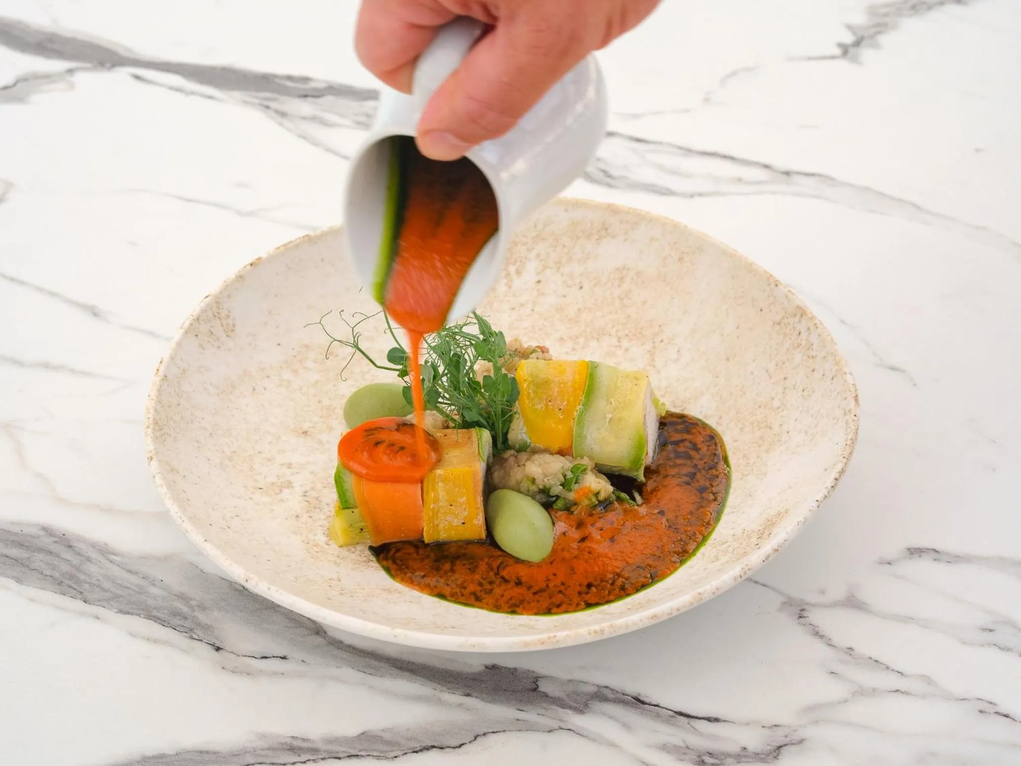 Food in Aegean Melathron Thalasso Spa Hotel