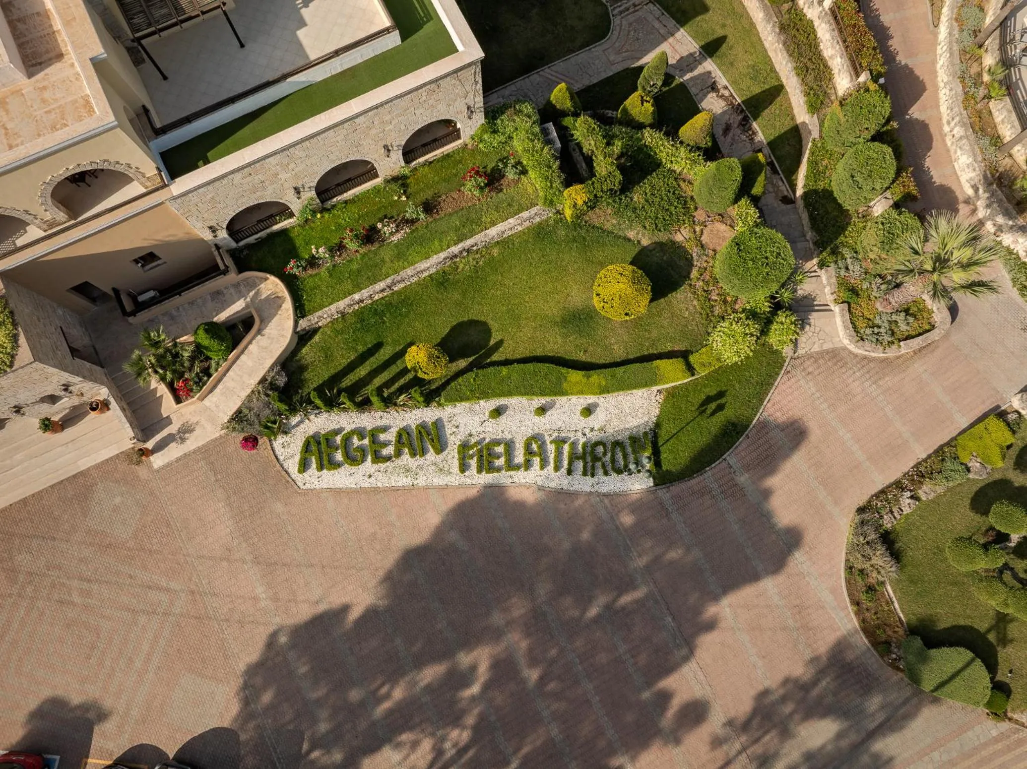 Bird's eye view in Aegean Melathron Thalasso Spa Hotel