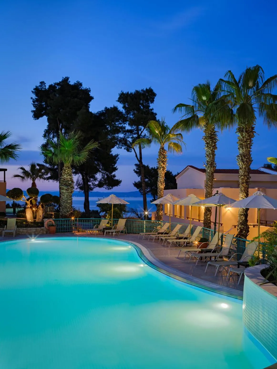 Swimming pool in Aegean Melathron Thalasso Spa Hotel