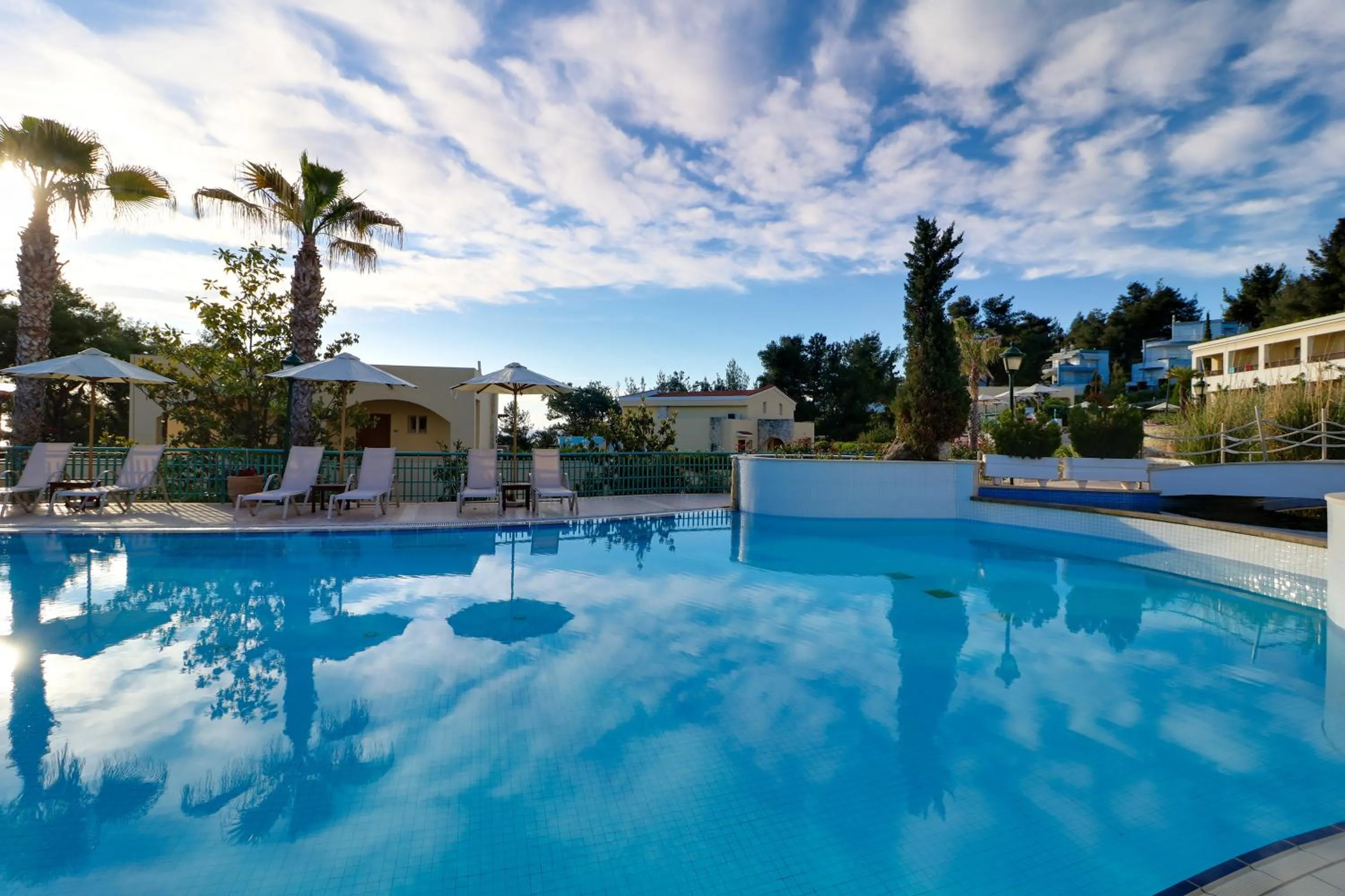 Swimming pool in Aegean Melathron Thalasso Spa Hotel