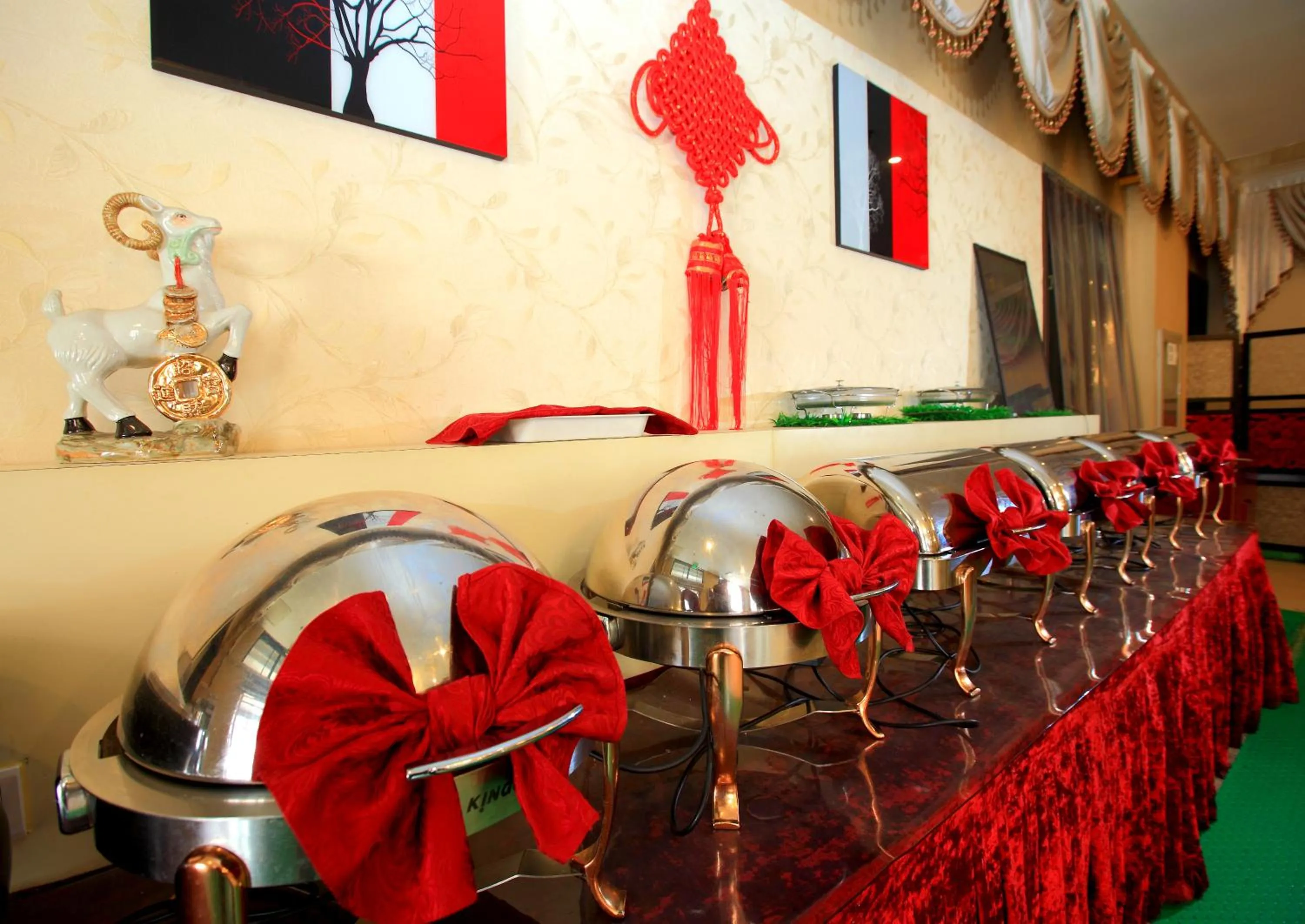 Buffet breakfast in Capital Airport International Hotel