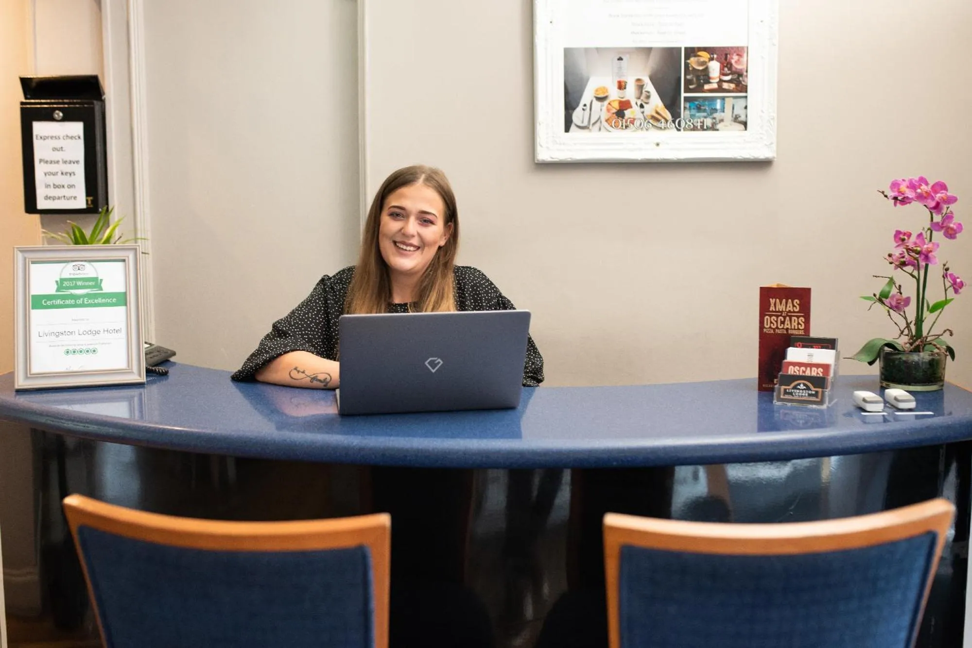 Lobby or reception in Livingston Lodge Hotel