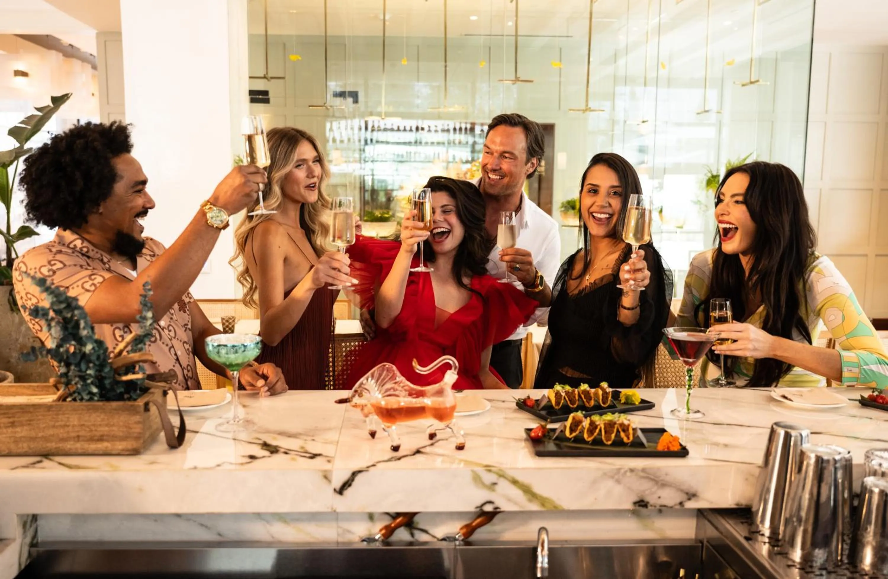 Lounge or bar in ette luxury hotel & spa - Near Disney Theme Parks