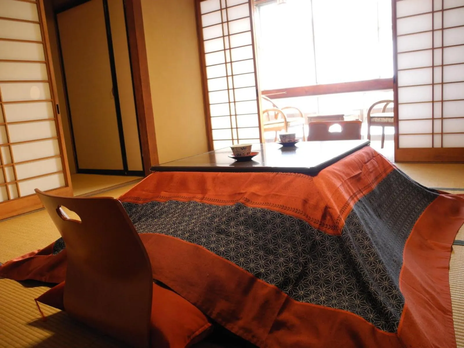 Photo of the whole room, Bed in Yudanaka Onsen Yamazakiya