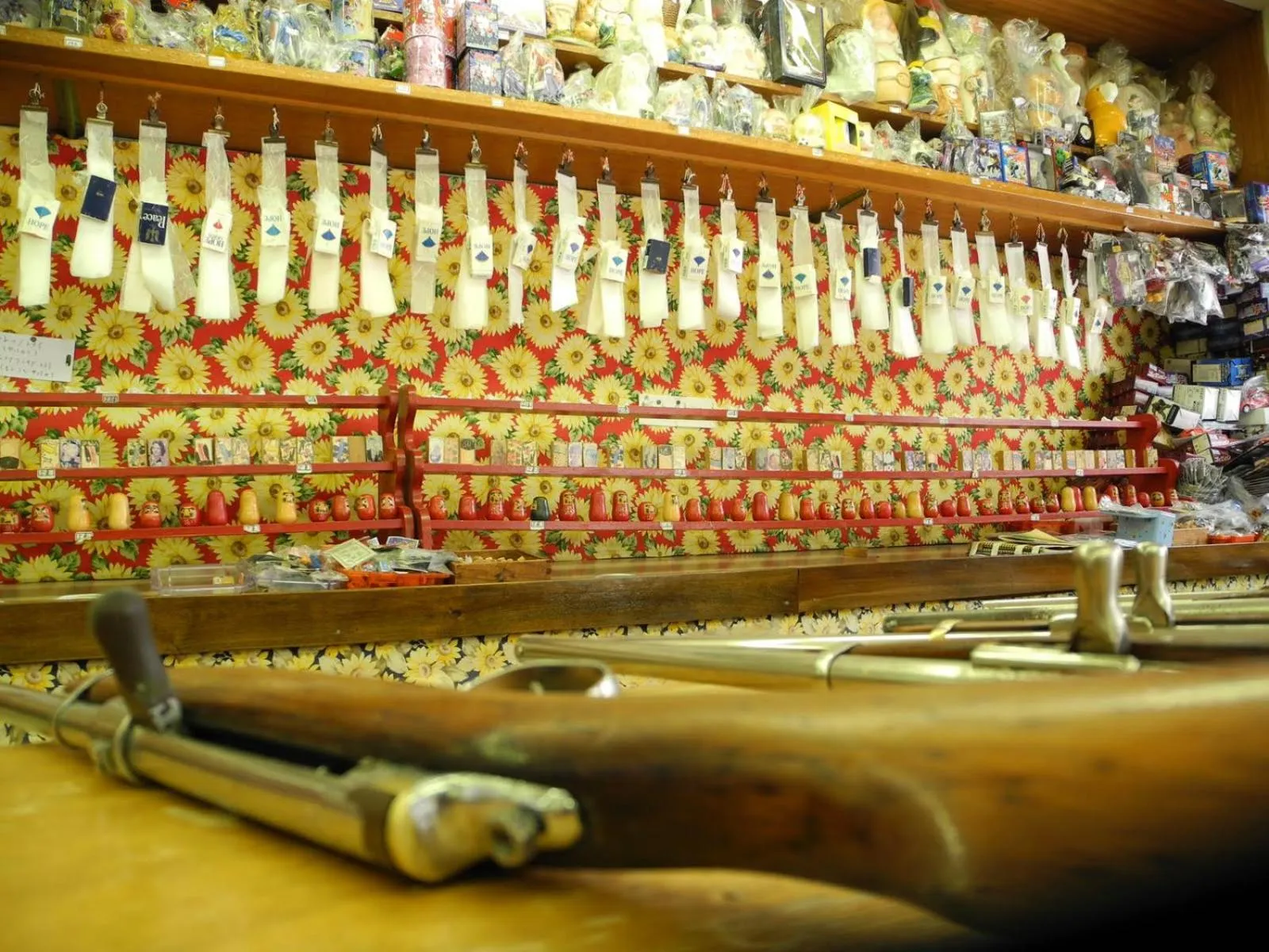 On-site shops in Yudanaka Onsen Yamazakiya