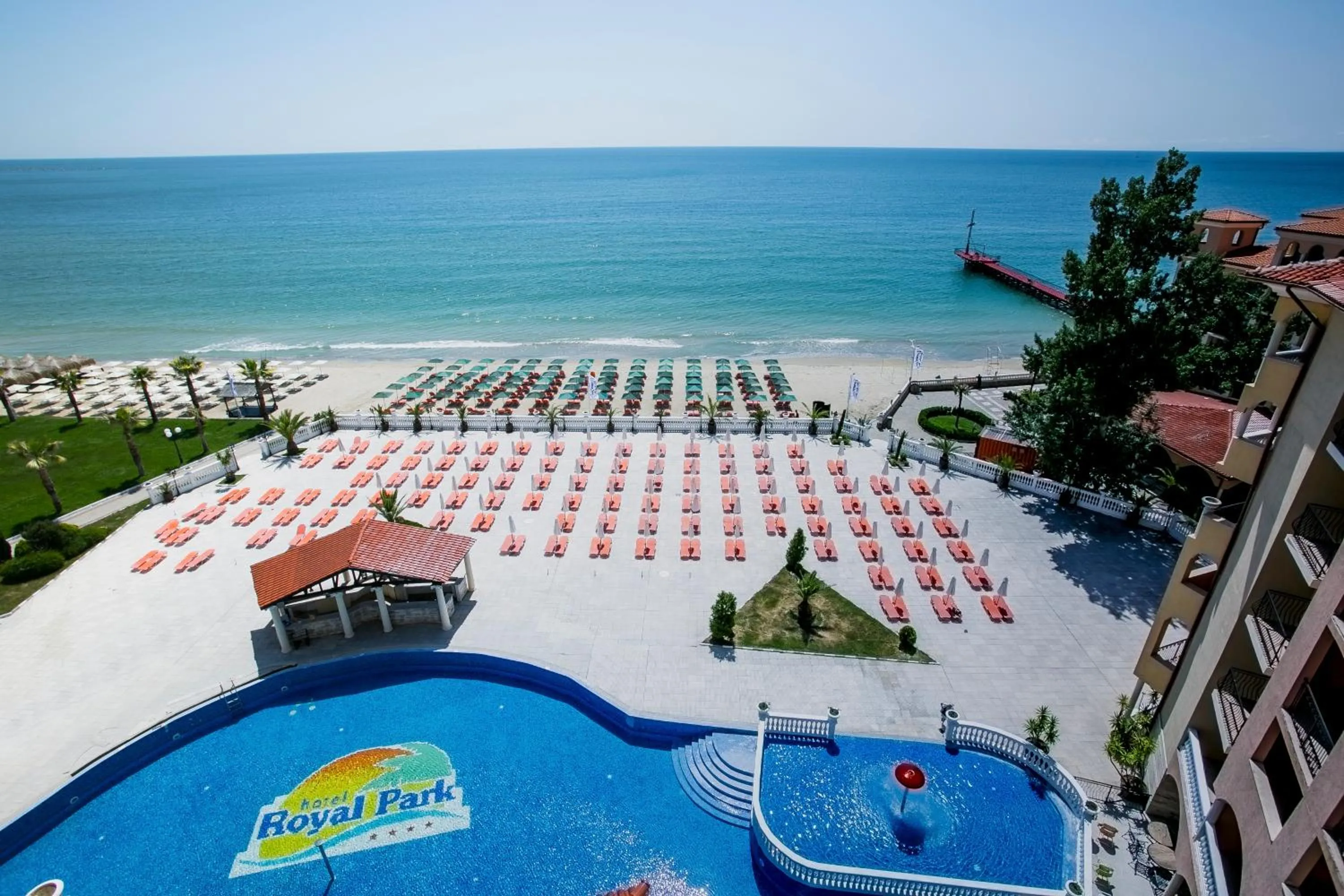 Beach, Pool View in Royal Park Hotel - All Inclusive & Aqua Park