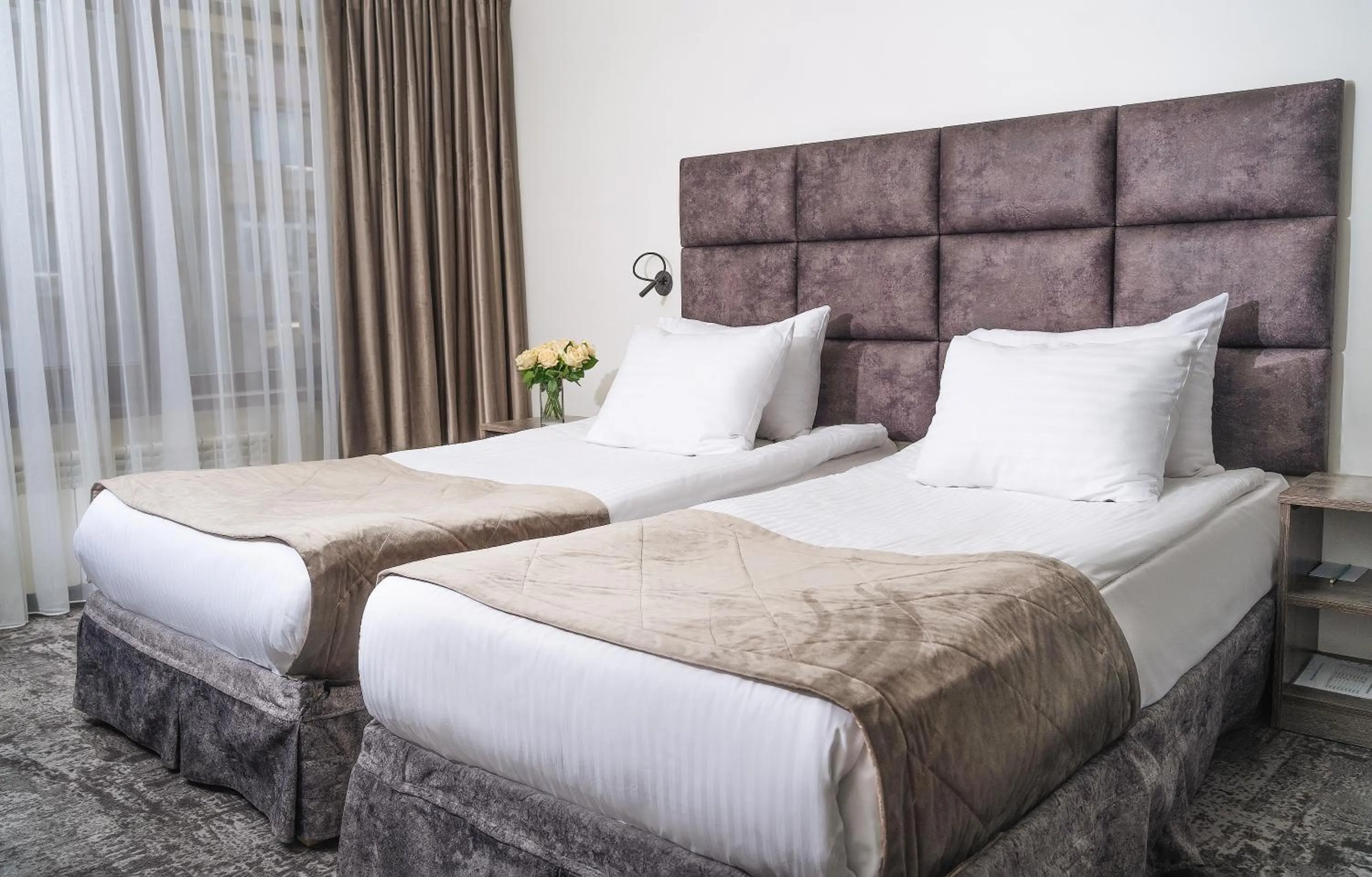 Bed in Median Hotel, City Center Yerevan