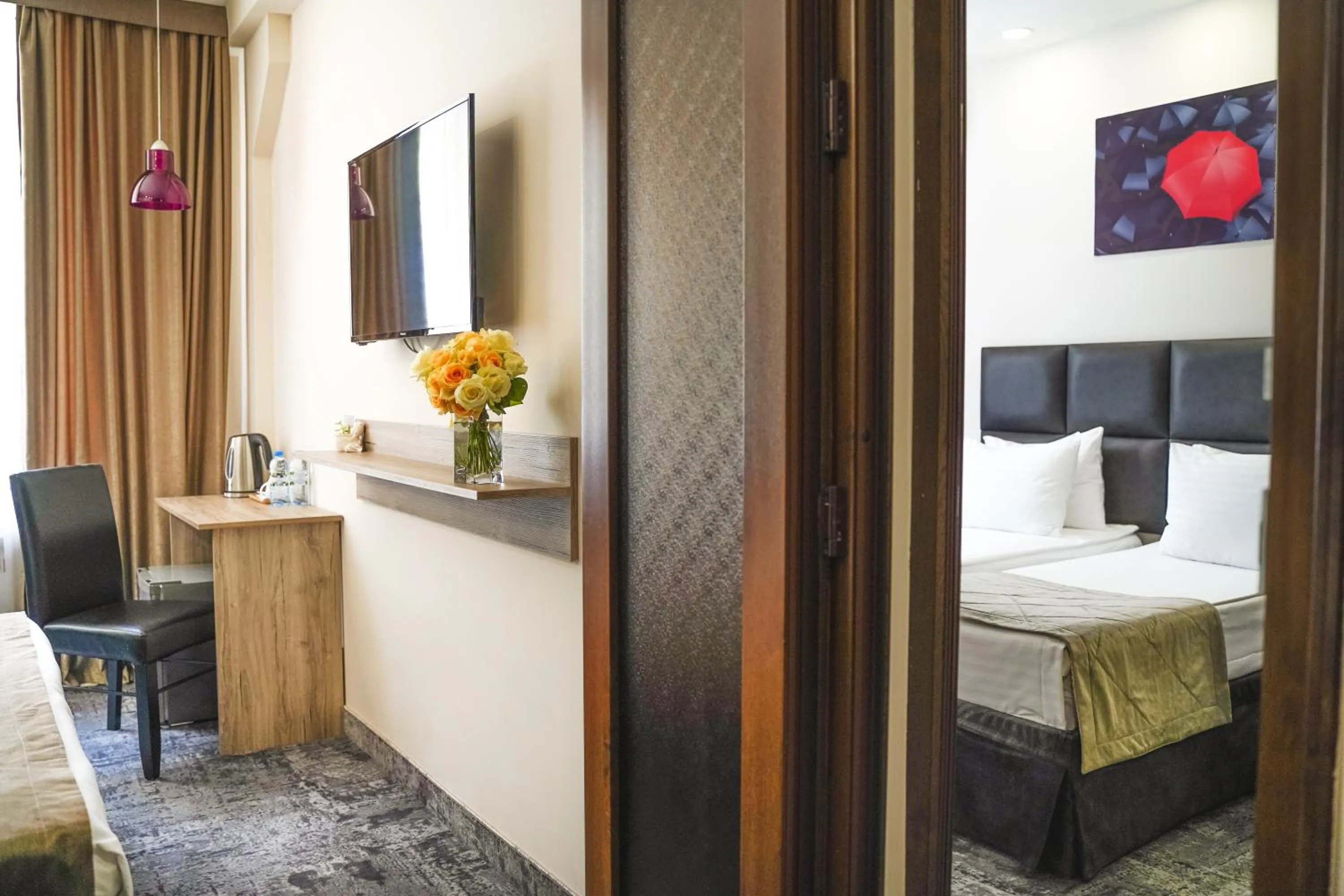 Bed in Median Hotel, City Center Yerevan