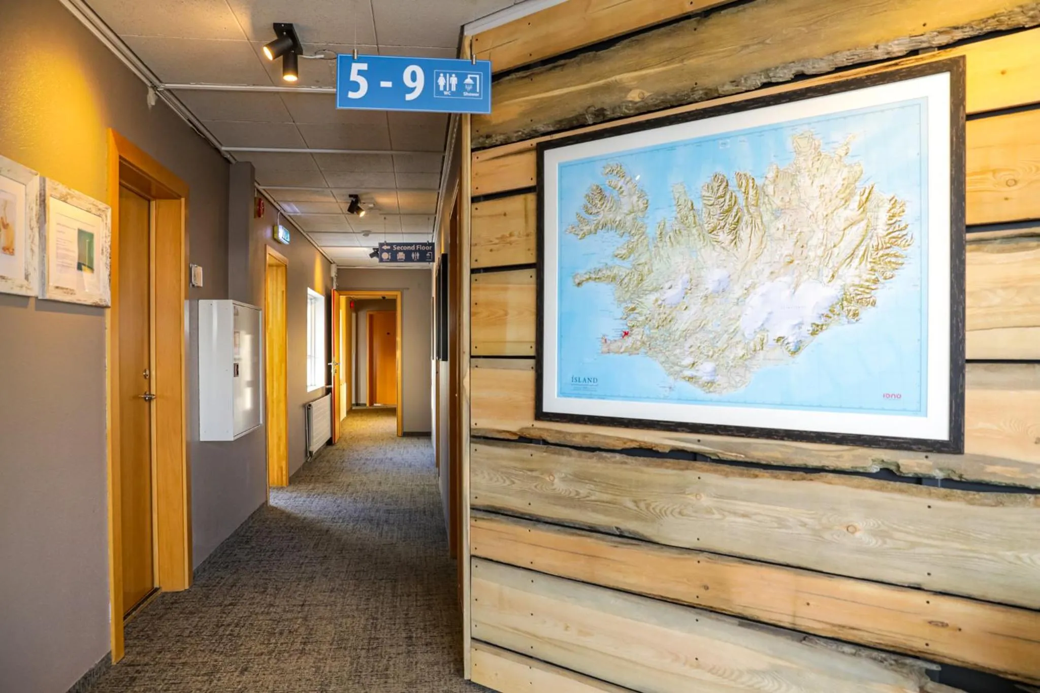 Area and facilities in Akureyri Hostel