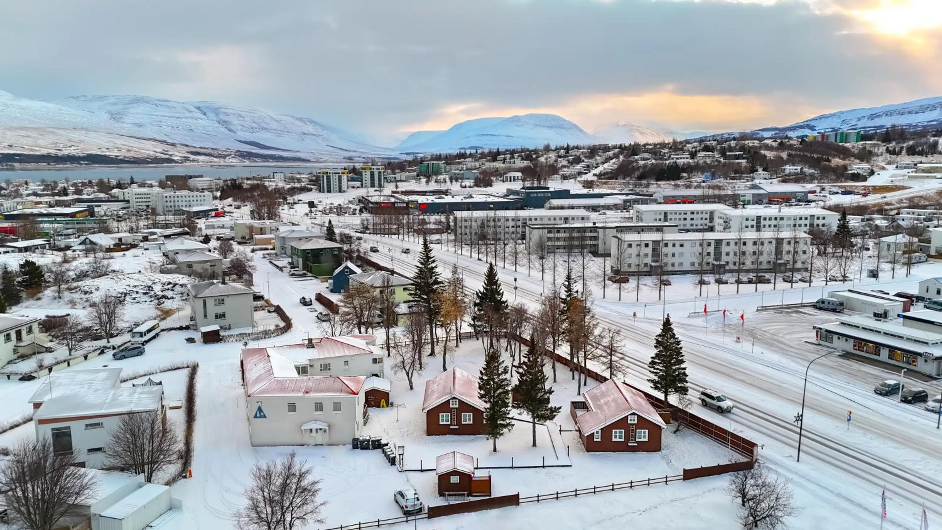 Property building in Akureyri Hostel