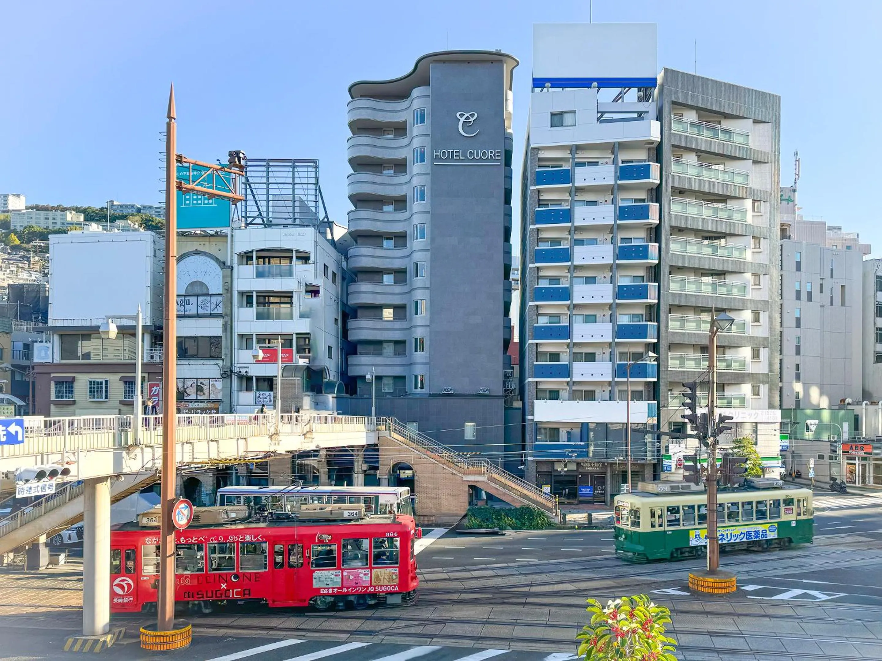 Property building in Hotel Cuore Nagasaki Ekimae