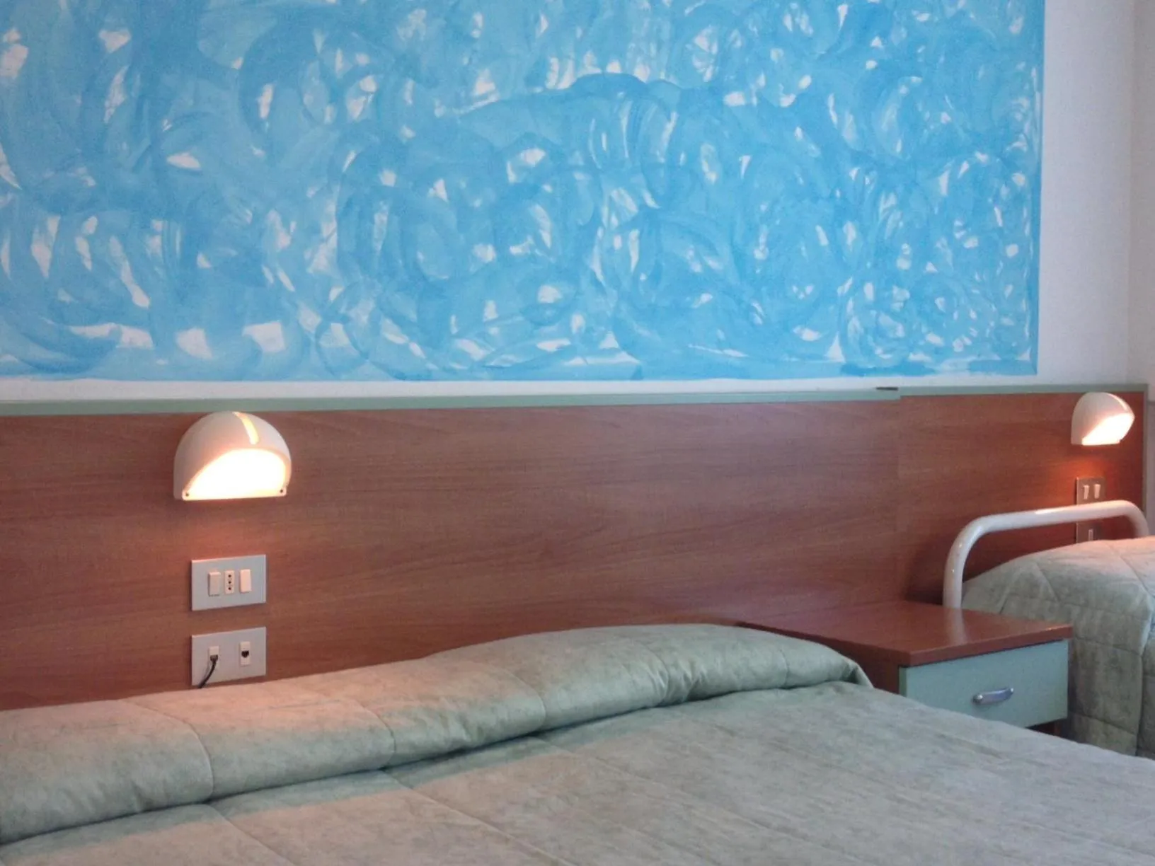 Bedroom, Bed in Hotel Rivamare