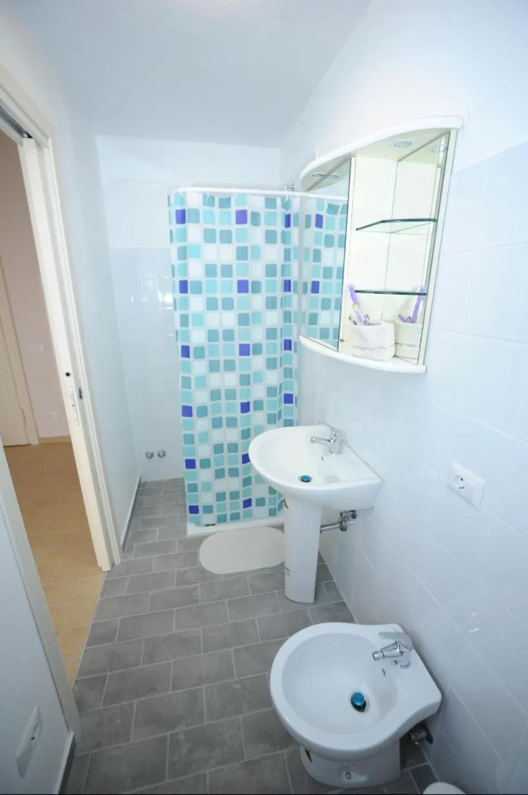 Bathroom in La Mela Rosa