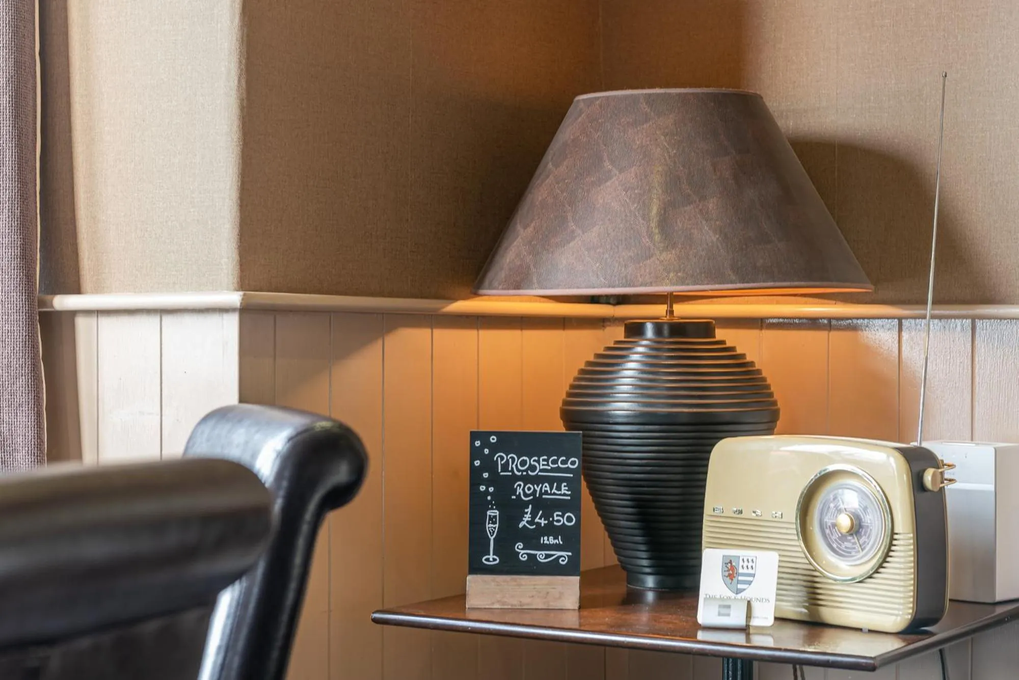 Restaurant/places to eat in The Fox & Hounds Inn & Camping Pods