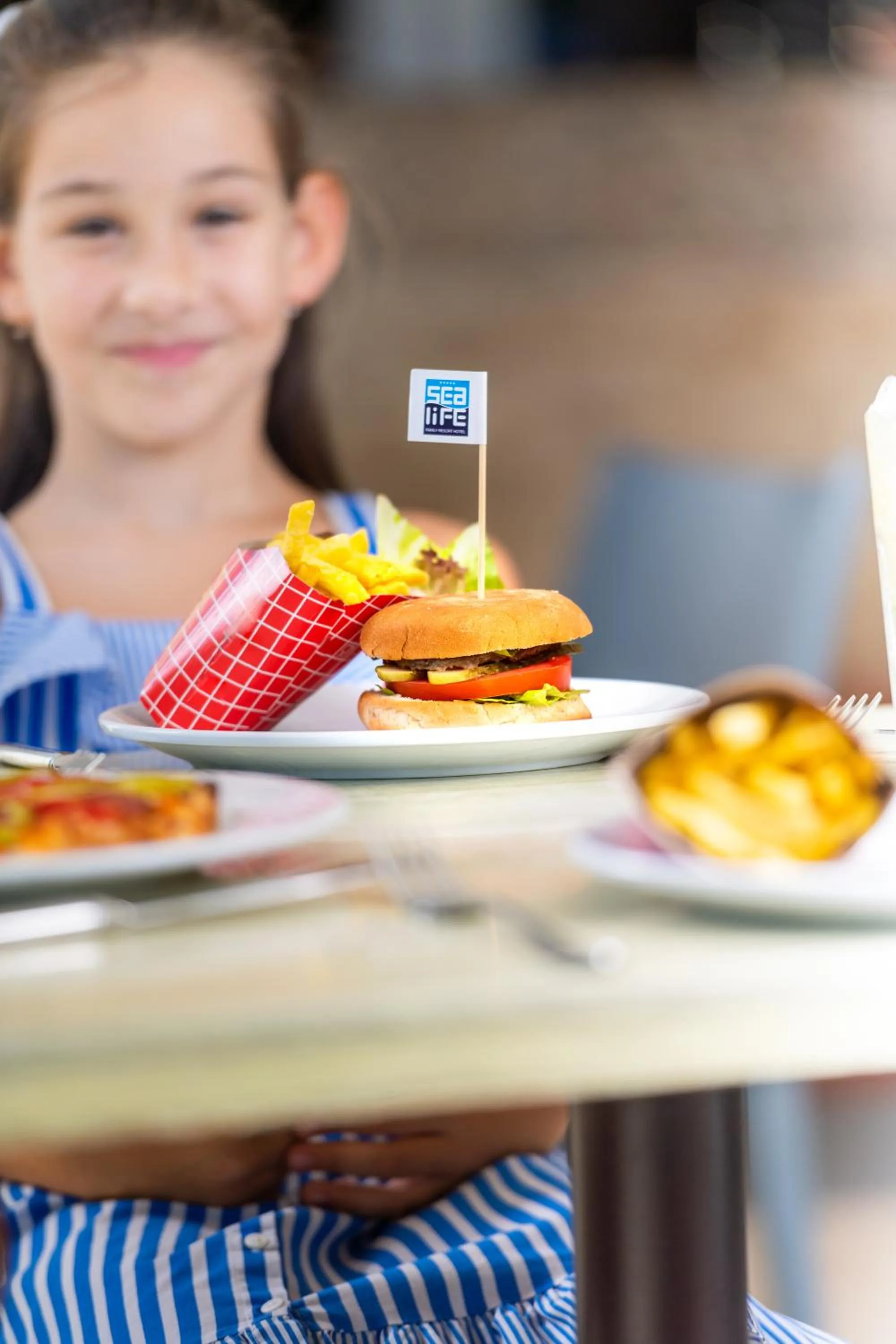 Food and drinks in Sealife Family Resort Hotel