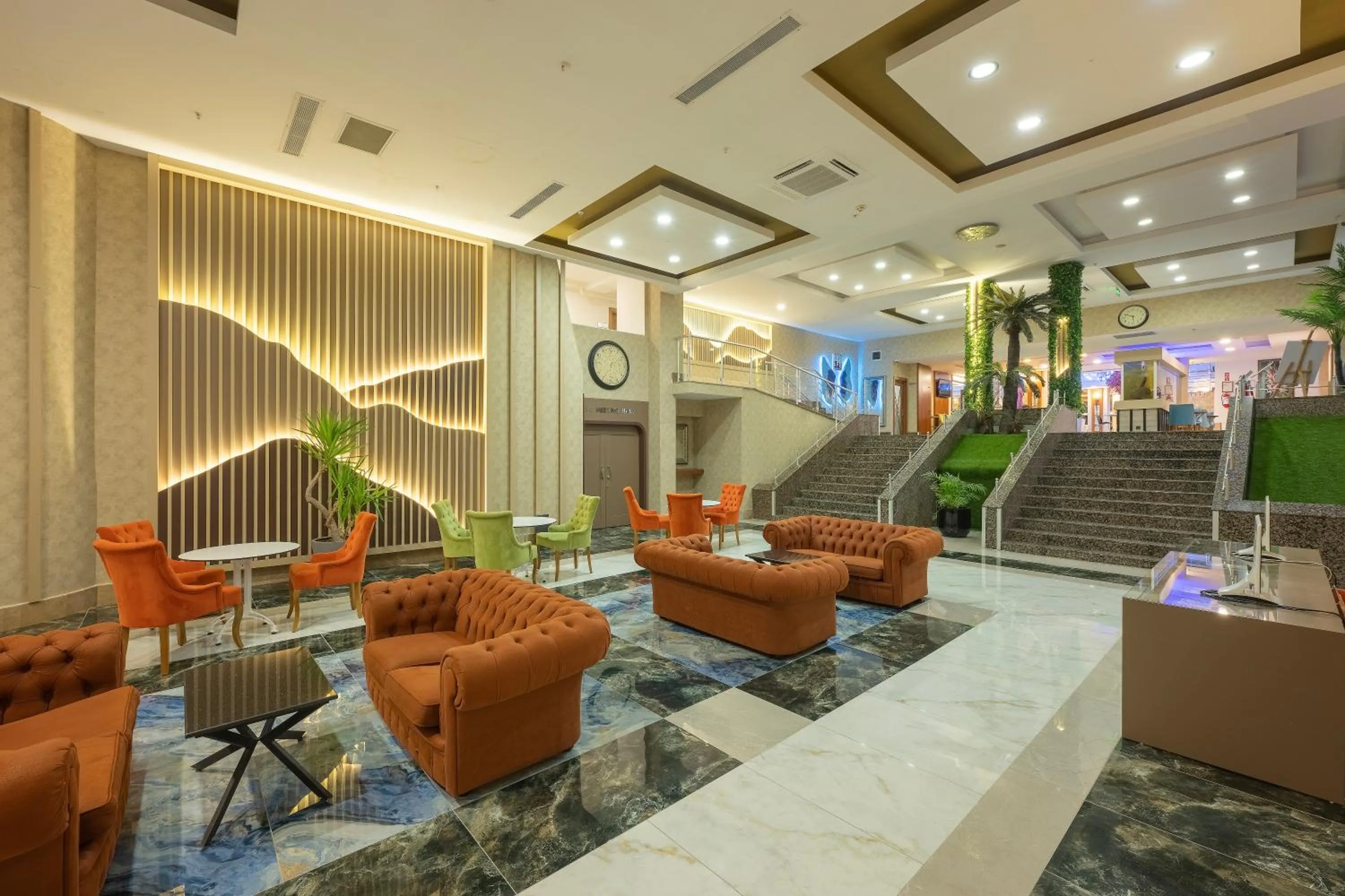 Lobby or reception in Sealife Family Resort Hotel