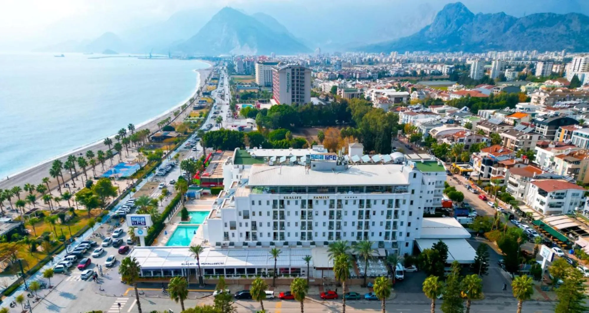 Property building in Sealife Family Resort Hotel