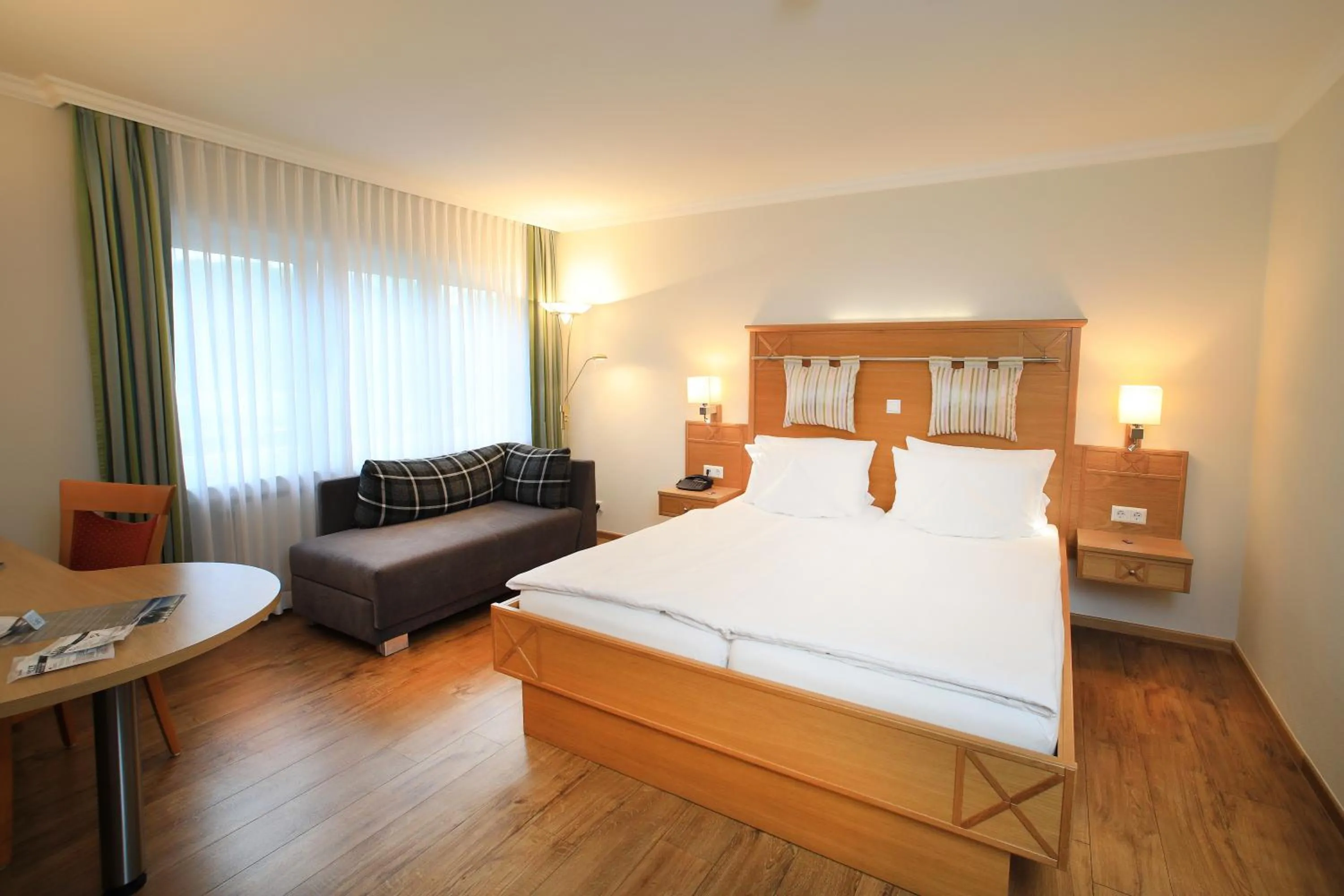 Bed in Landidyll Hotel Restaurant Birkenhof