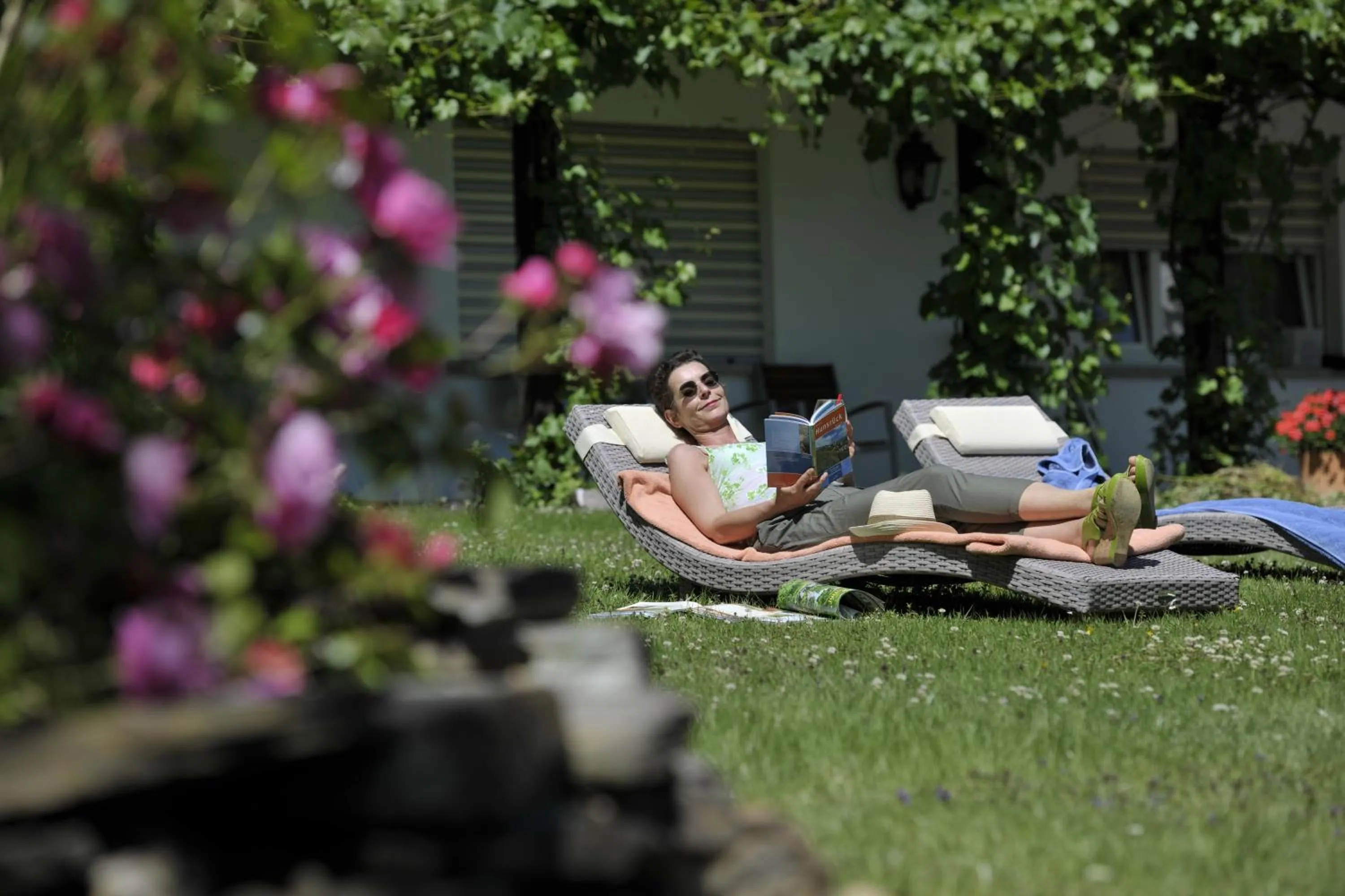 Garden in Landidyll Hotel Restaurant Birkenhof
