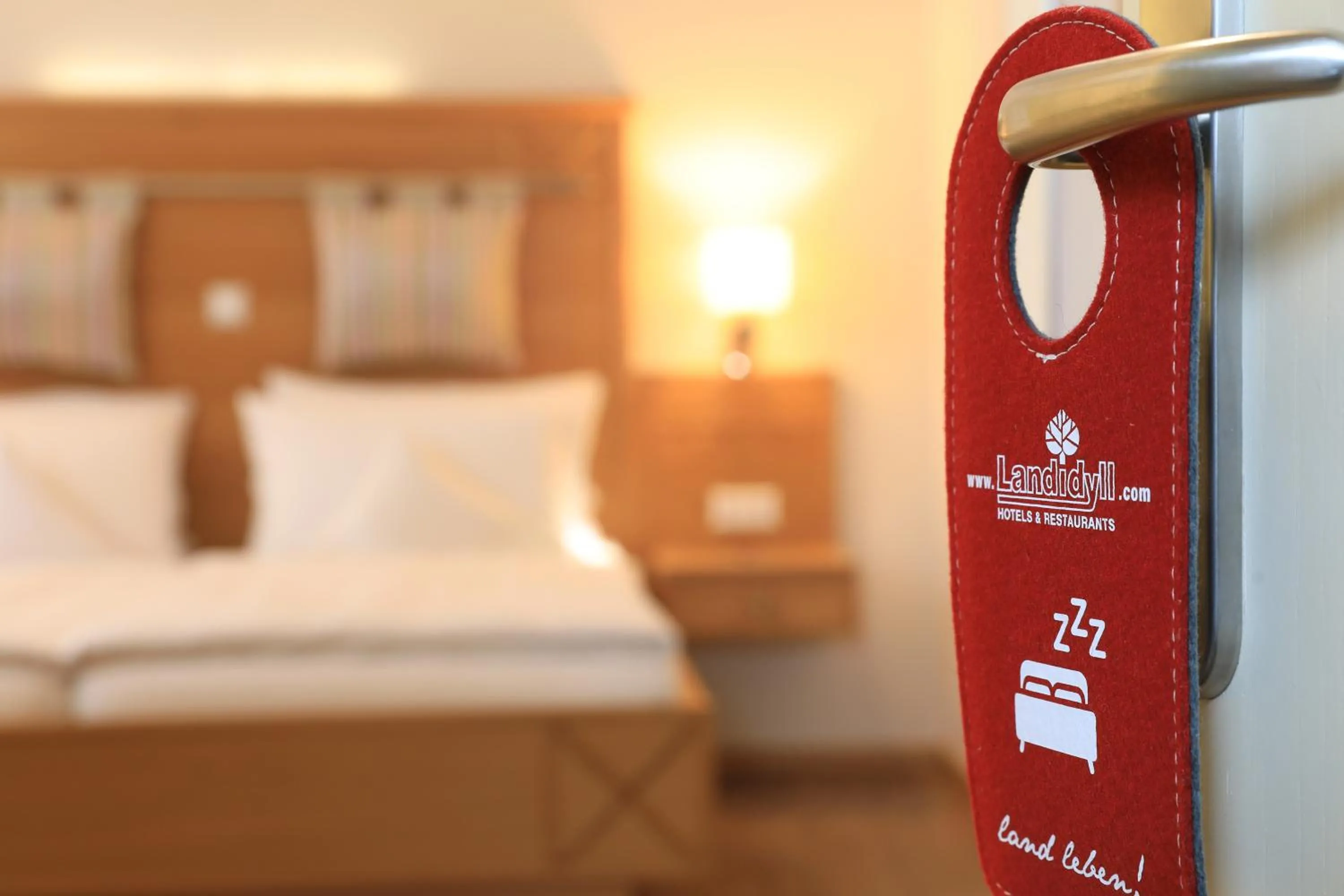 Bed in Landidyll Hotel Restaurant Birkenhof