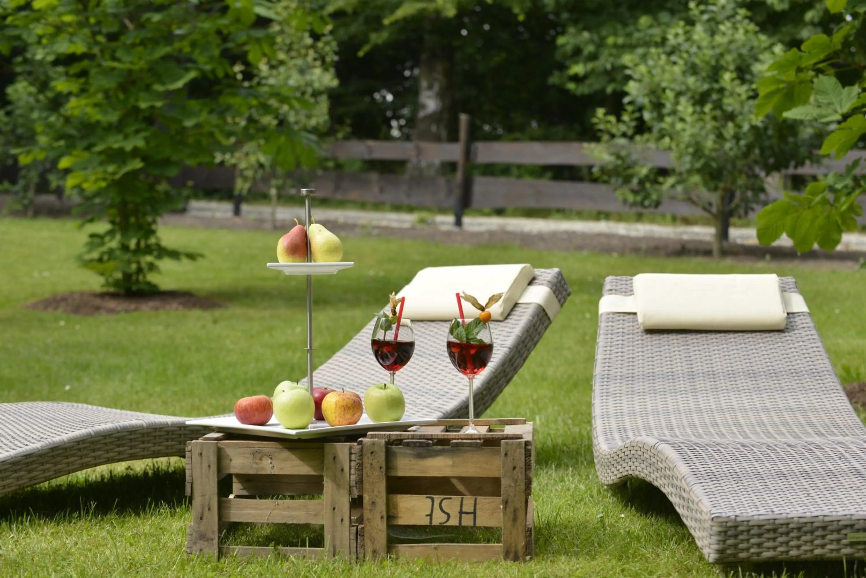 Decorative detail in Landidyll Hotel Restaurant Birkenhof