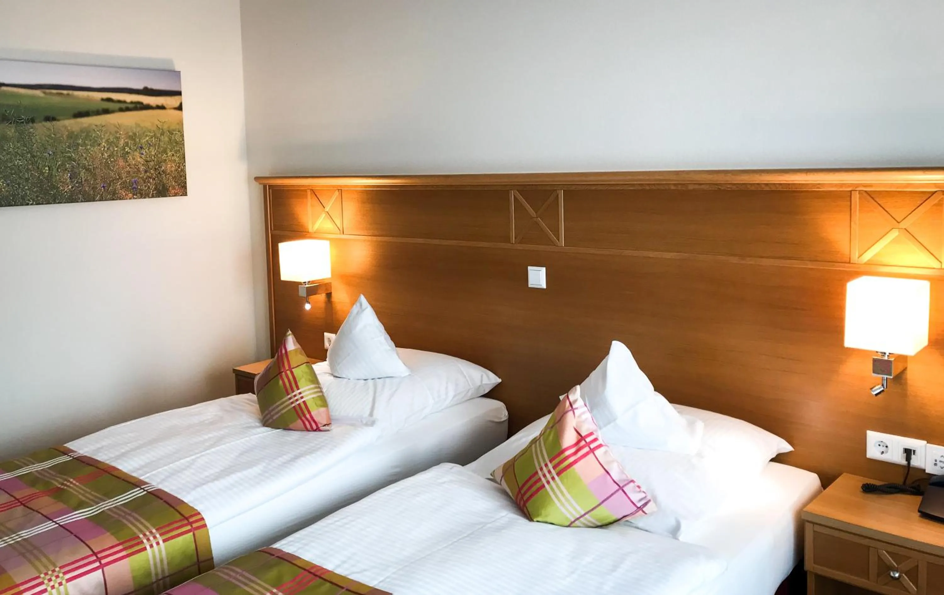 Bed in Landidyll Hotel Restaurant Birkenhof