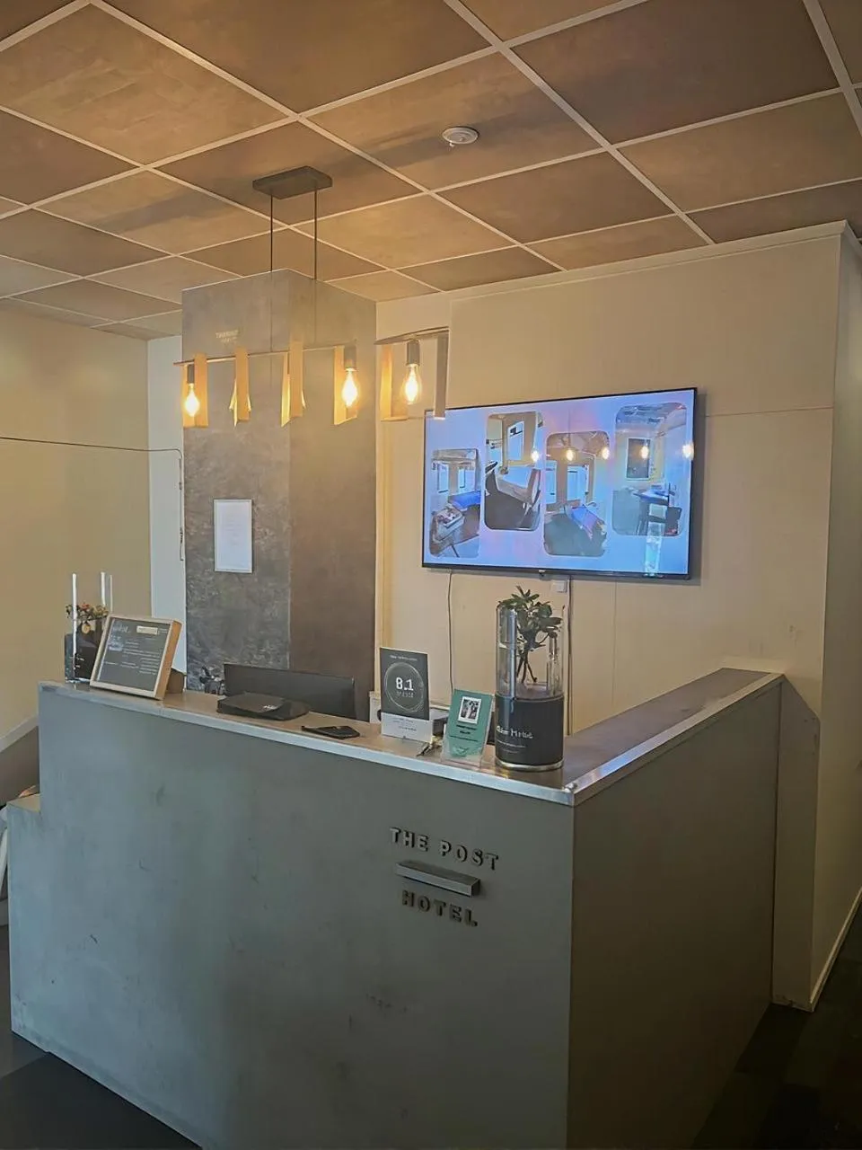 Lobby or reception in The Post Hotel